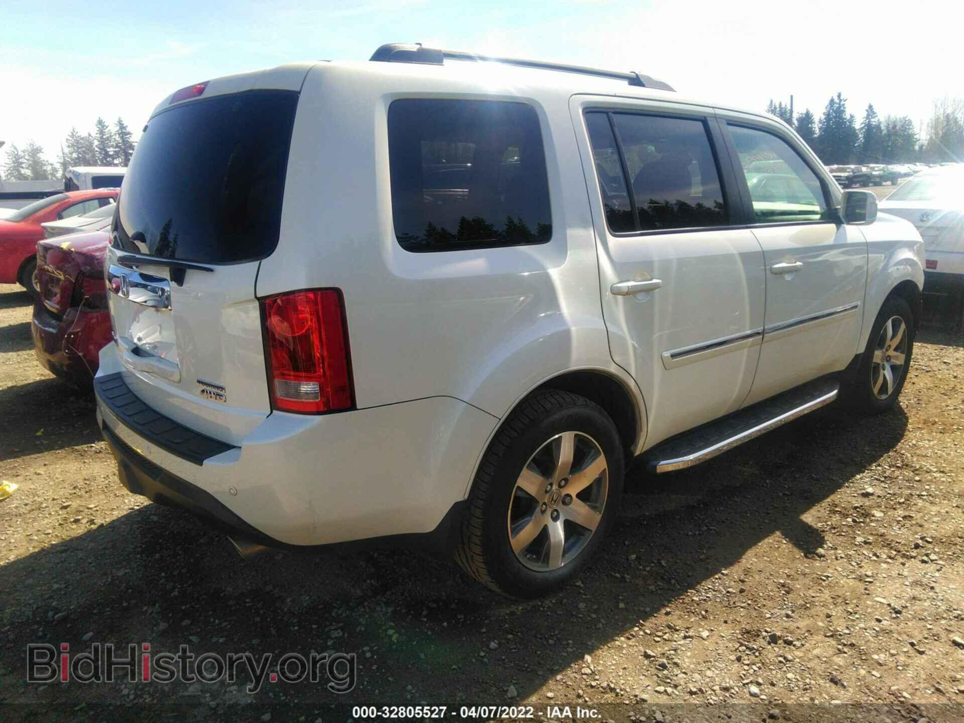 2013 HONDA PILOT - VIN: 5FNYF4H96DB039291 - Фото 4