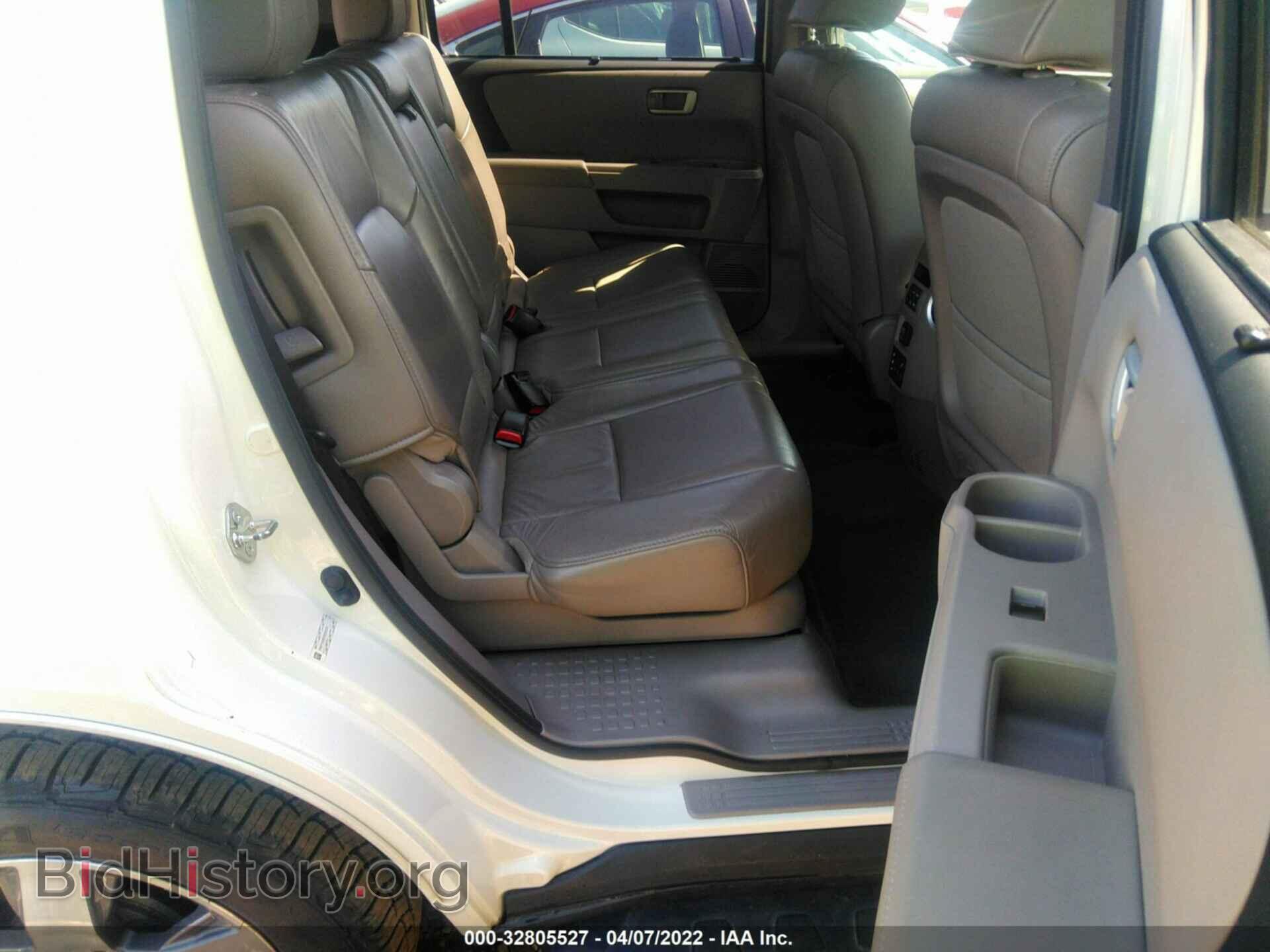 2013 HONDA PILOT - VIN: 5FNYF4H96DB039291 - Фото 8