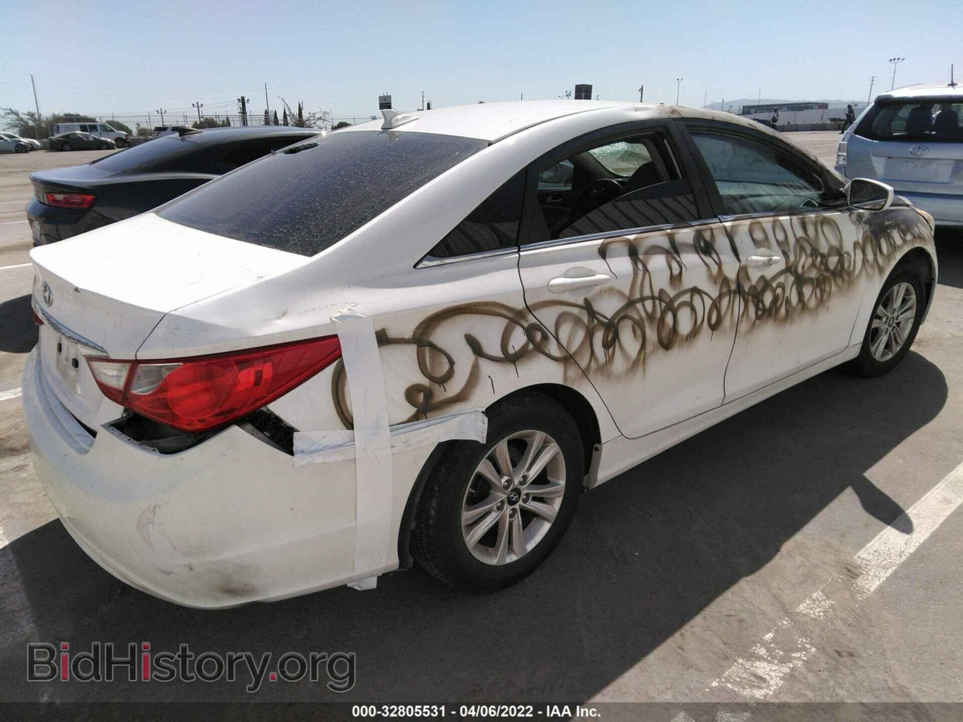 2013 HYUNDAI SONATA - VIN: 5NPEB4AC9DH670882 - Фото 4