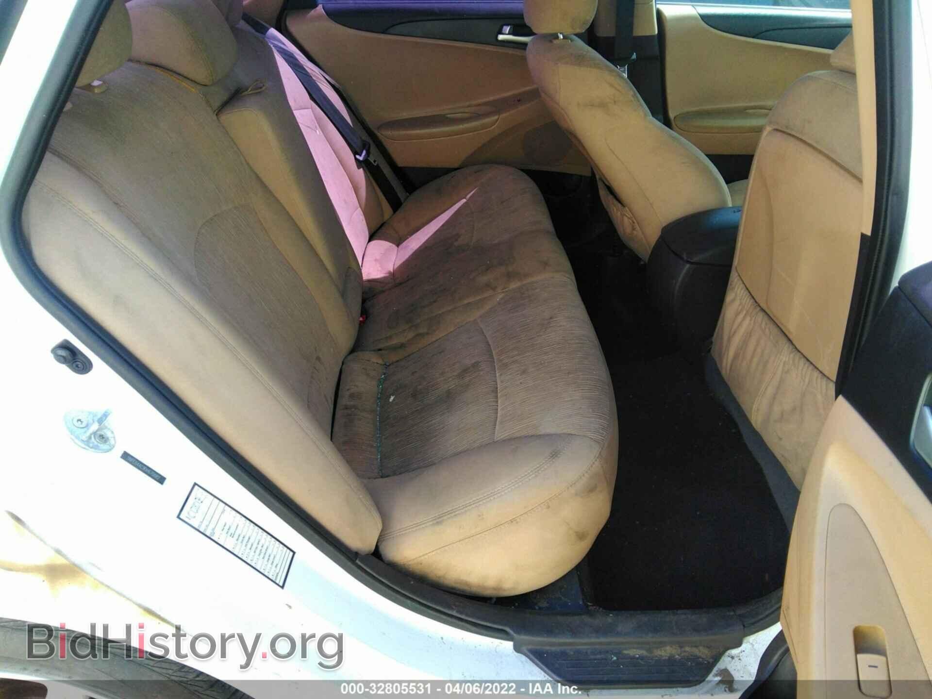 2013 HYUNDAI SONATA - VIN: 5NPEB4AC9DH670882 - Фото 8