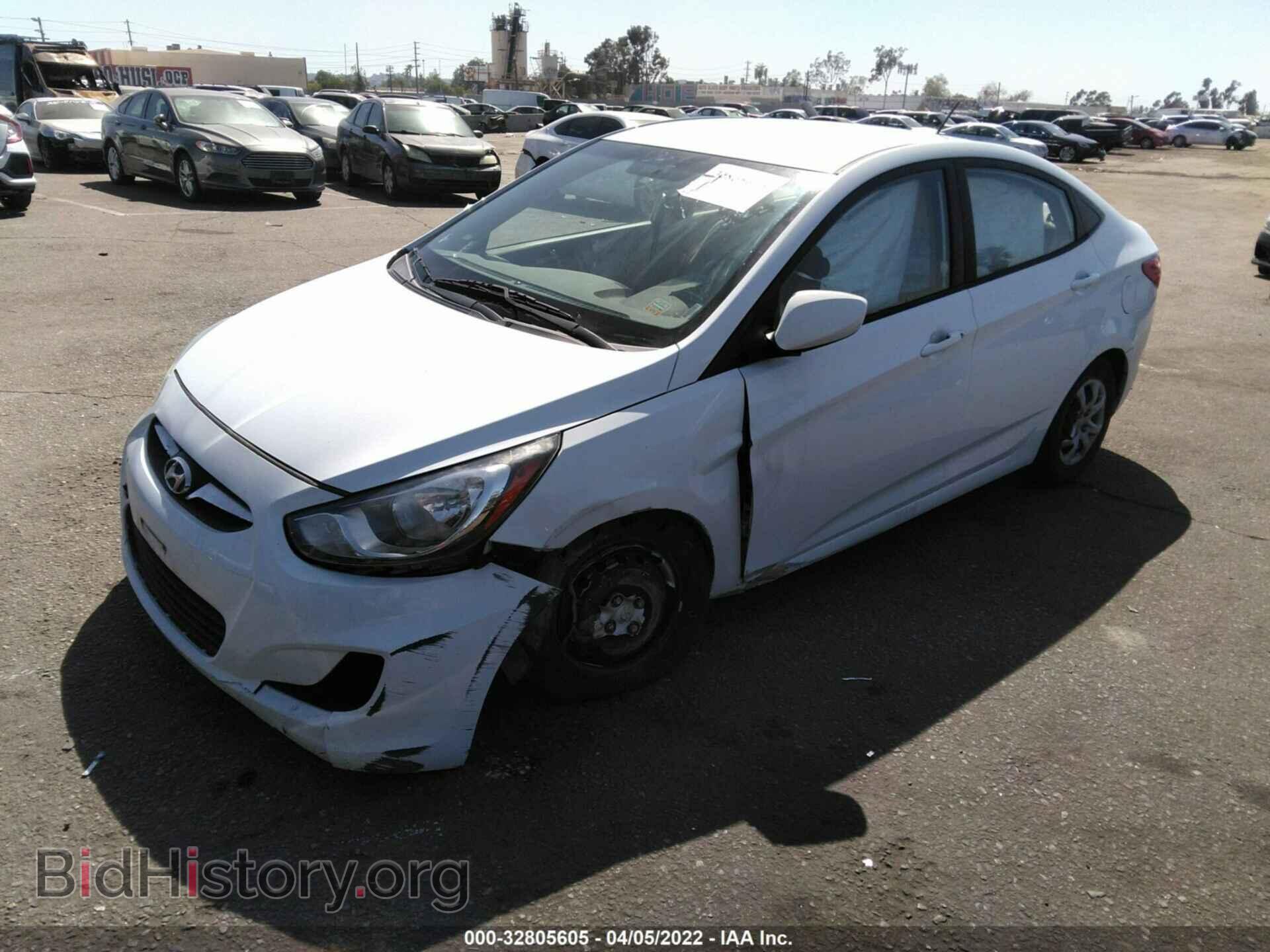 2013 HYUNDAI ACCENT - VIN: KMHCT4AE5DU384650 - Фото 2