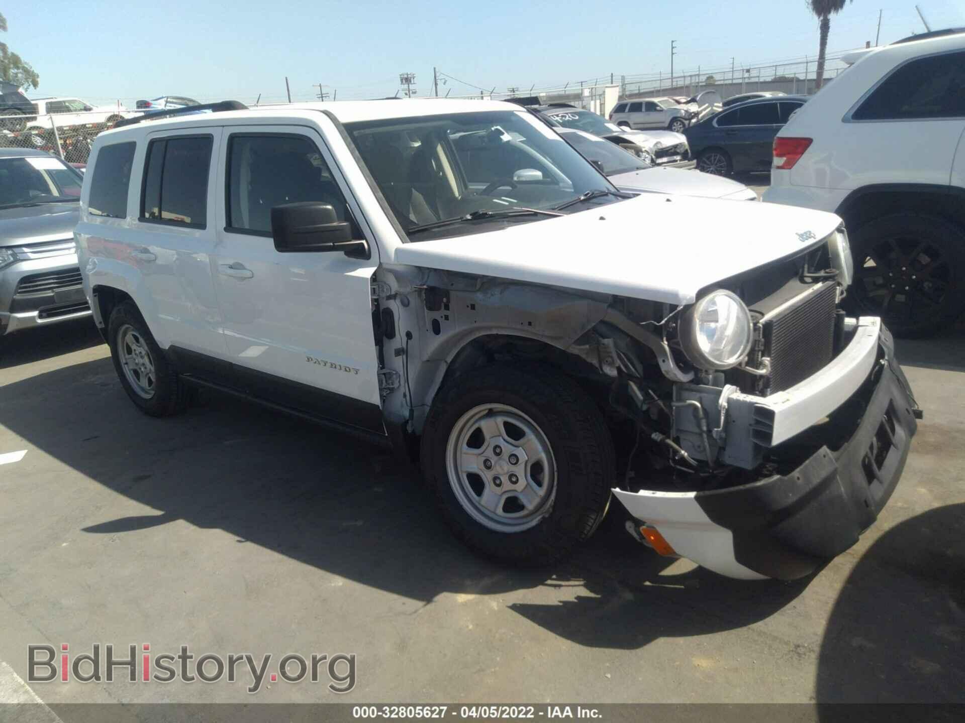 Фотография 1C4NJPBA3GD526854 - JEEP PATRIOT 2016