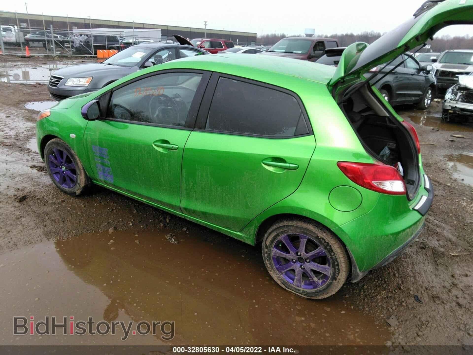 2011 MAZDA MAZDA2 - VIN: JM1DE1HY6B0106992 - Фото 3