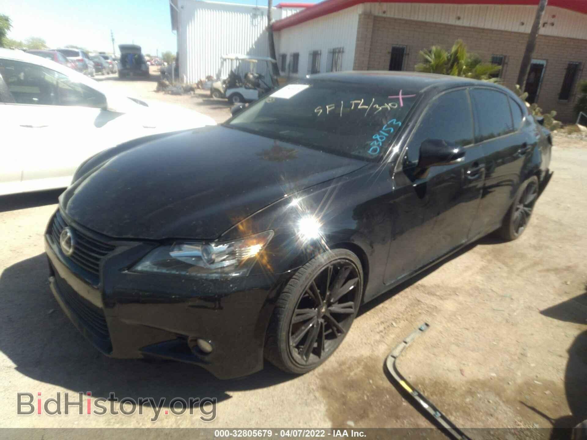 2014 LEXUS GS 350 - VIN: JTHBE1BL4E5038153 - Фото 2