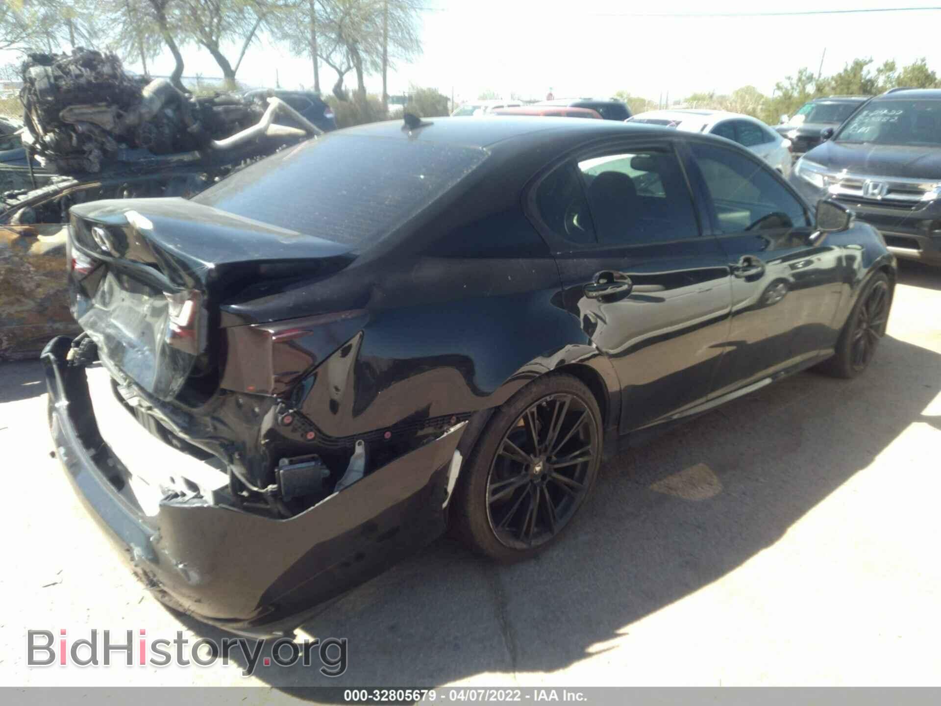 2014 LEXUS GS 350 - VIN: JTHBE1BL4E5038153 - Фото 4