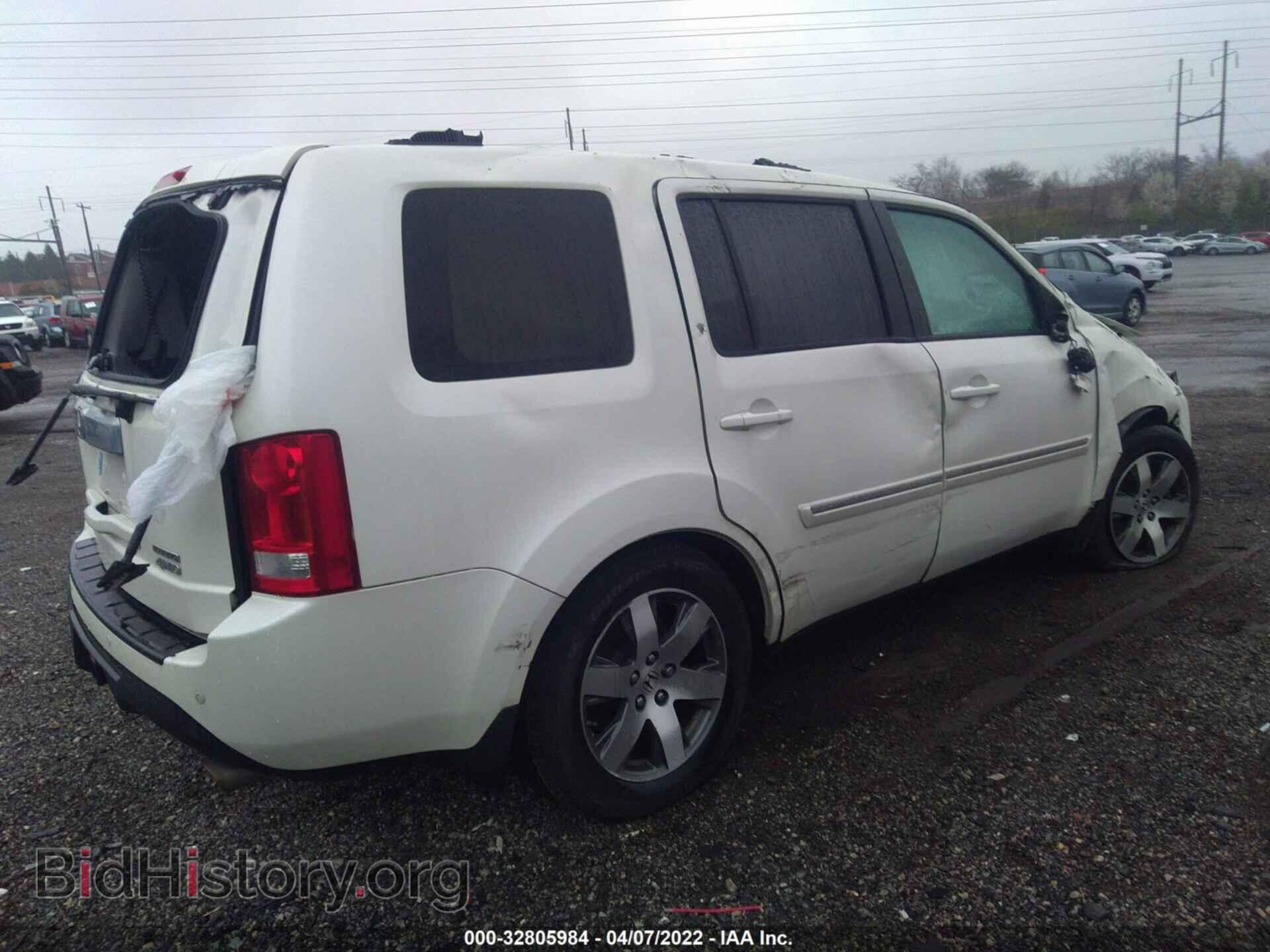 2014 HONDA PILOT - VIN: 5FNYF4H97EB001392 - Фото 4