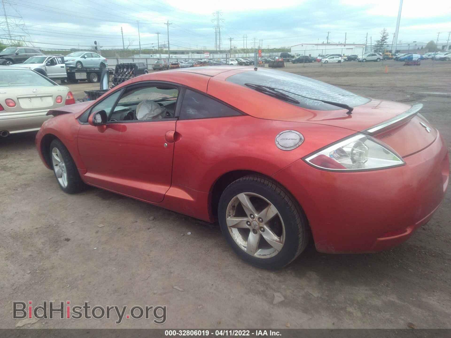 2007 MITSUBISHI ECLIPSE - VIN: 4A3AK24F27E017160 - Фото 3