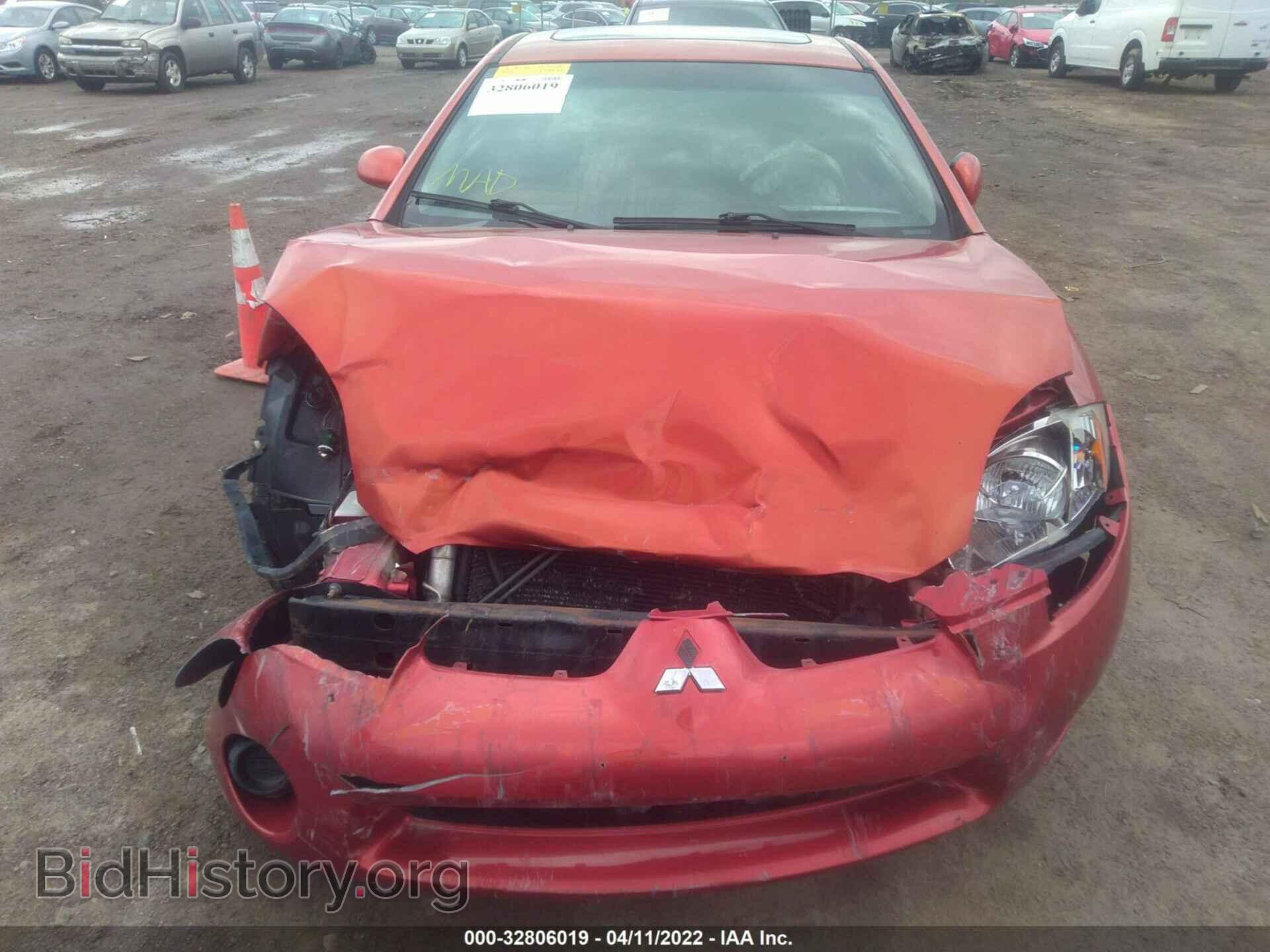 2007 MITSUBISHI ECLIPSE - VIN: 4A3AK24F27E017160 - Фото 6