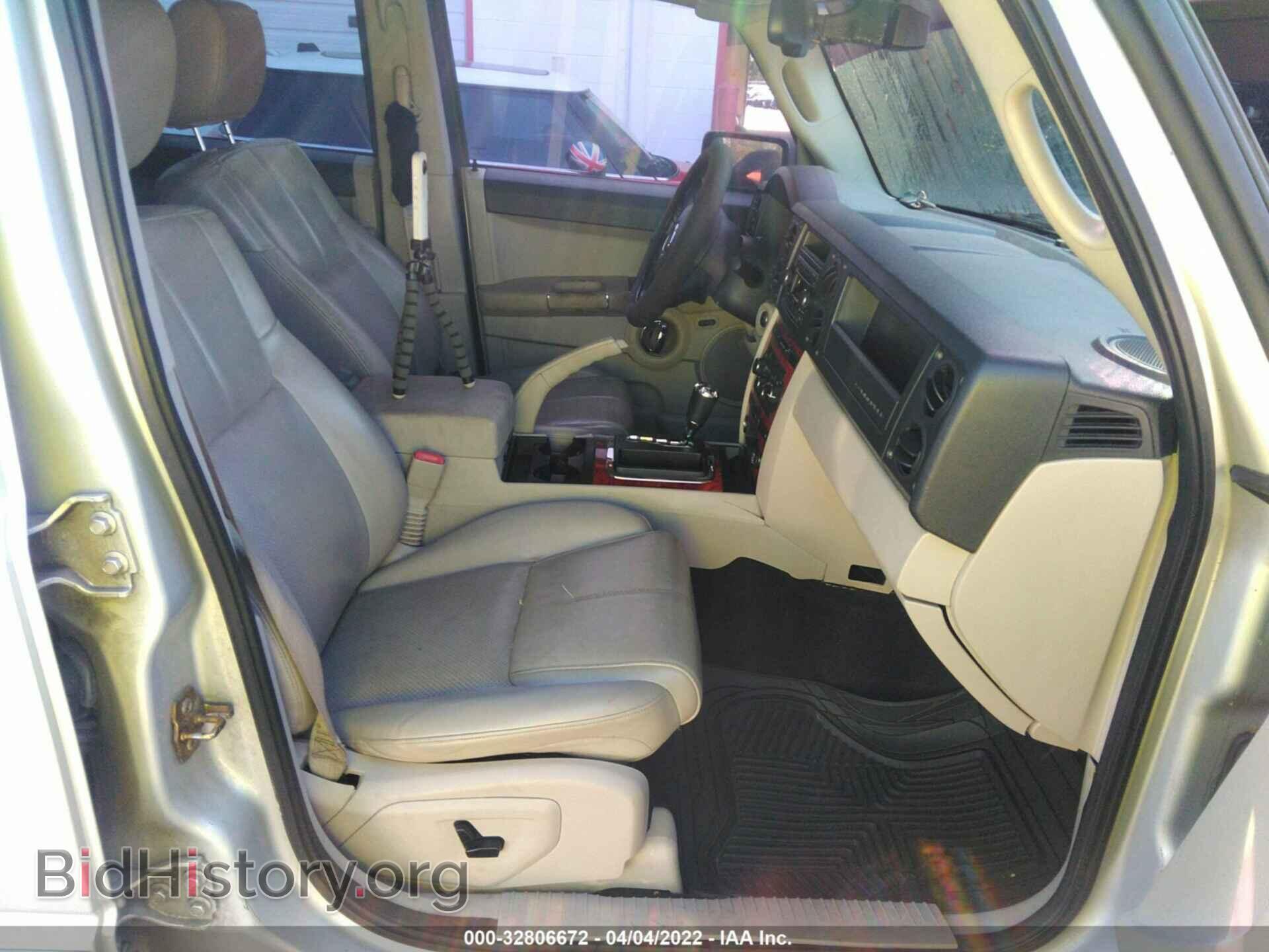 2006 JEEP COMMANDER - VIN: 1J8HH58206C247632 - Фото 5