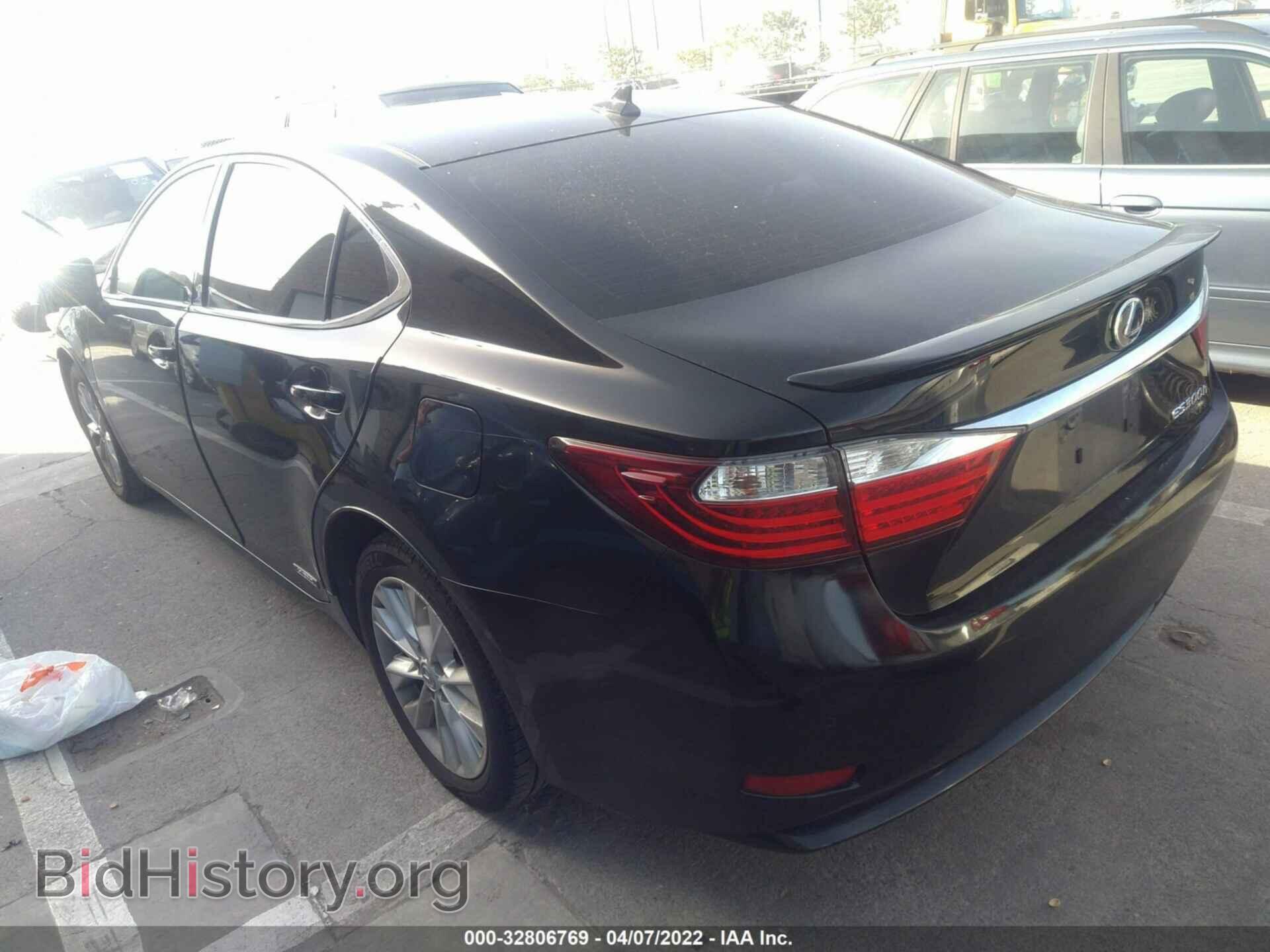 2014 LEXUS ES 300H - VIN: JTHBW1GG8E2063664 - Фото 3
