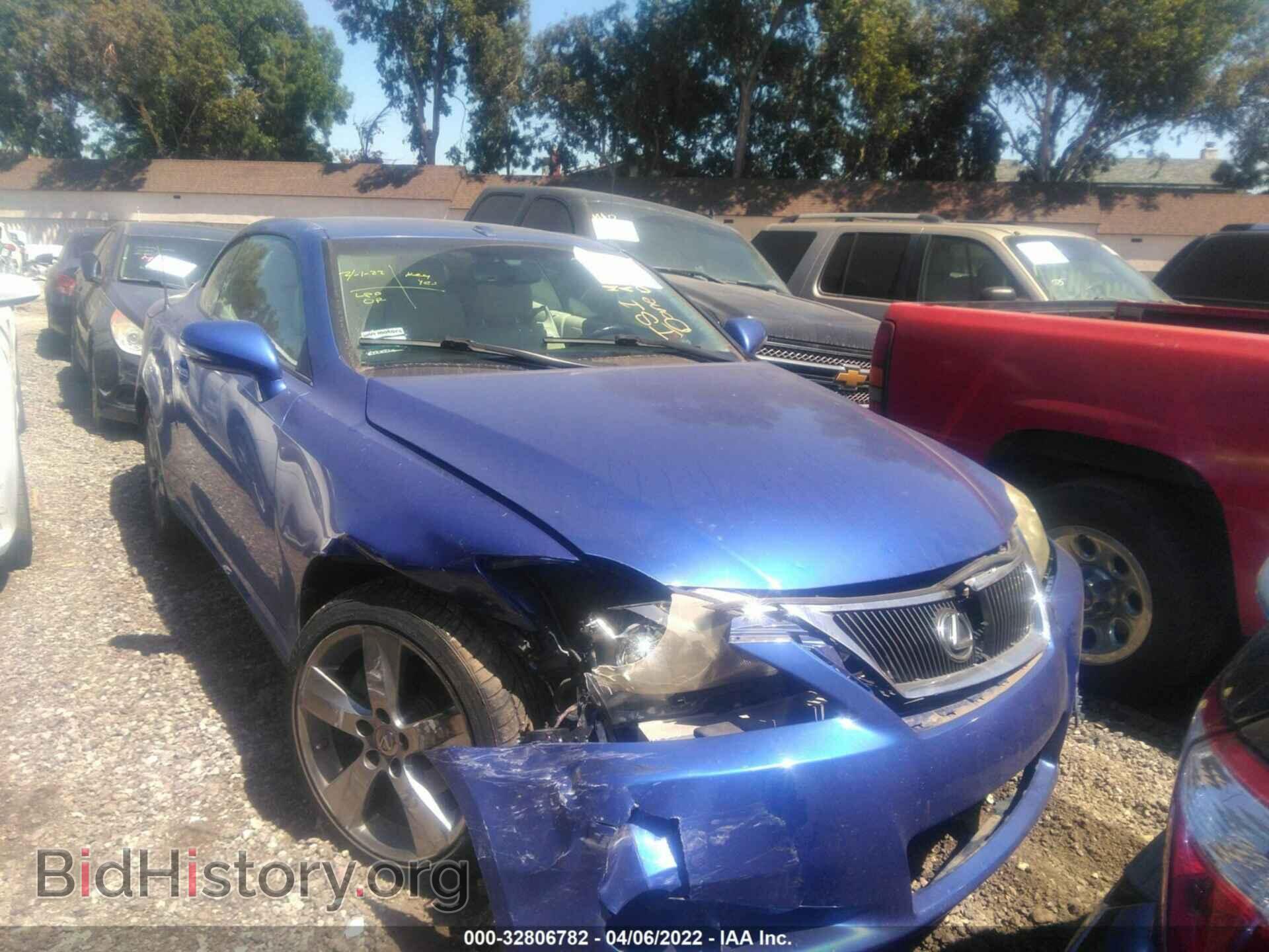 Photo JTHFF2C21A2504207 - LEXUS IS 250C 2010
