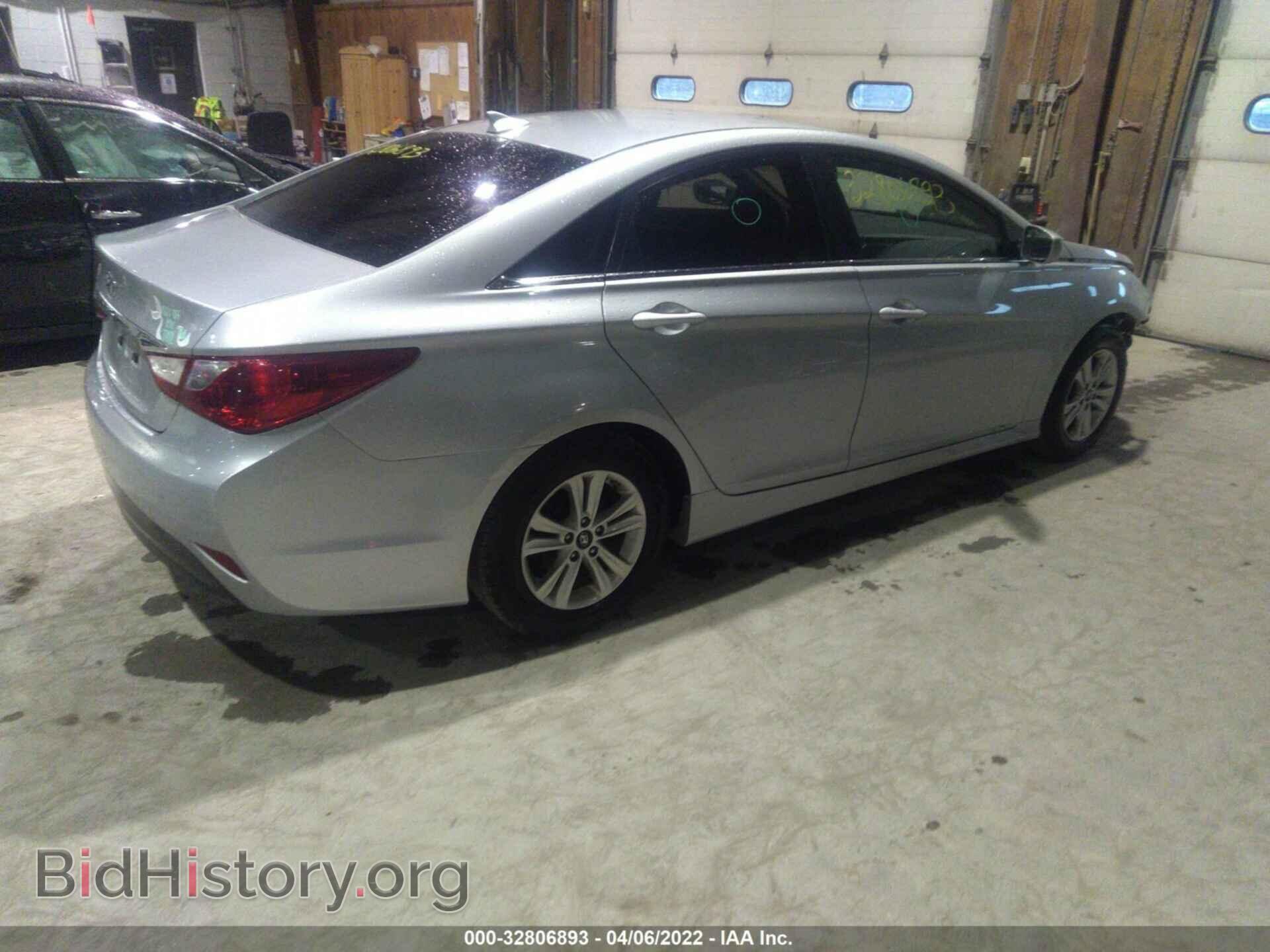 2014 HYUNDAI SONATA - VIN: 5NPEB4AC4EH870862 - Фото 4