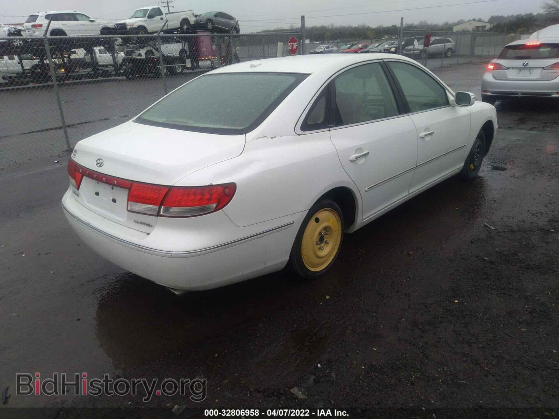 2007 HYUNDAI AZERA - VIN: KMHFC46FX7A226969 - Фото 4