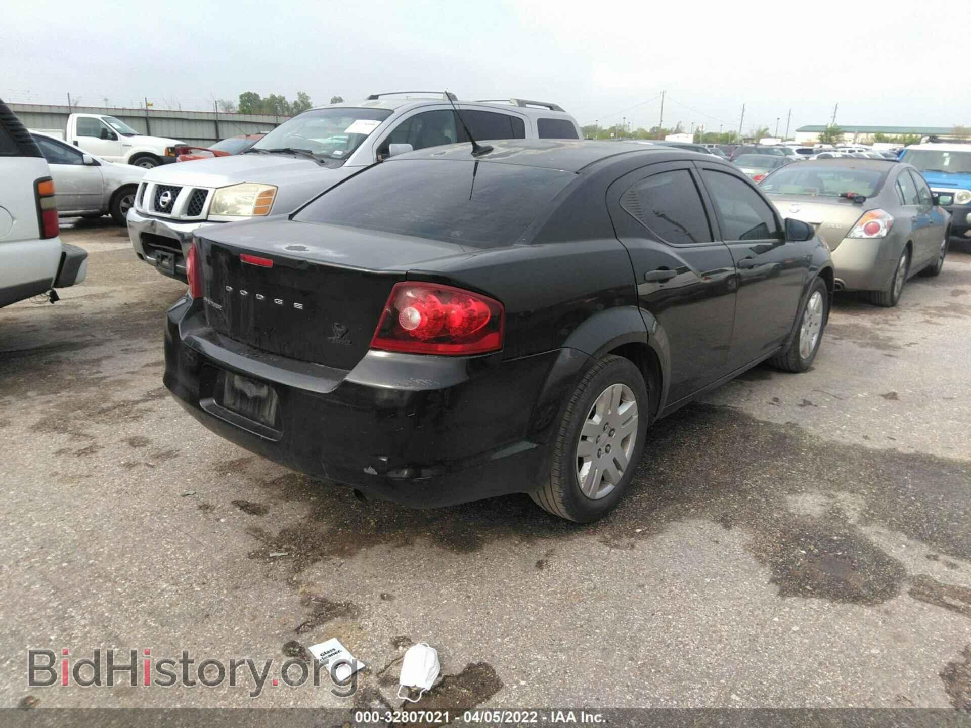 2011 DODGE AVENGER - VIN: 1B3BD4FBXBN518864 - Фото 4