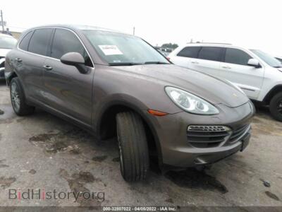 2011 Porsche CAYENNE S, brown — VIN WP1AB2A21BLA52280, IAAI