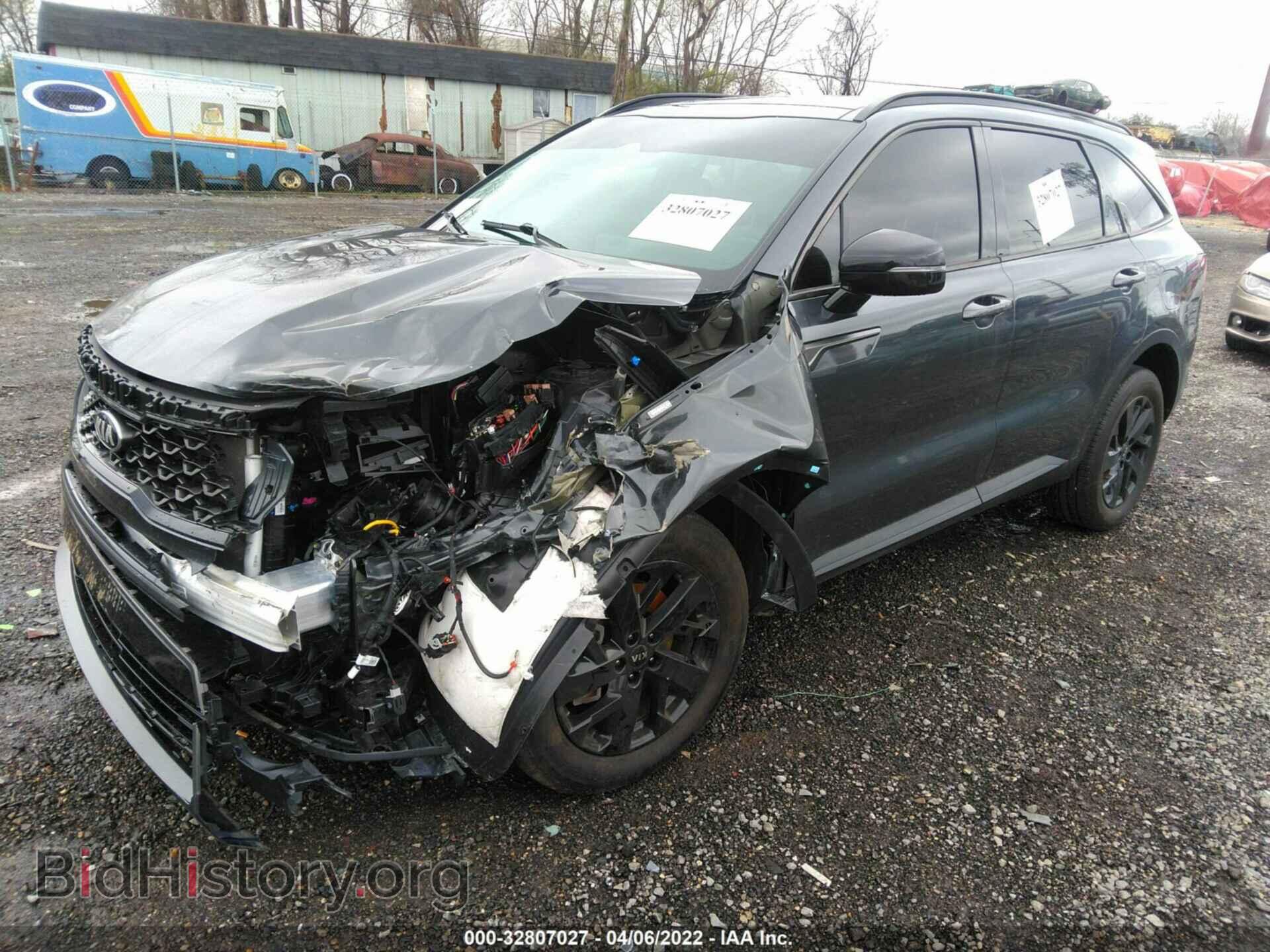 2021 KIA SORENTO - VIN: 5XYRLDLC5MG038061 - Фото 2