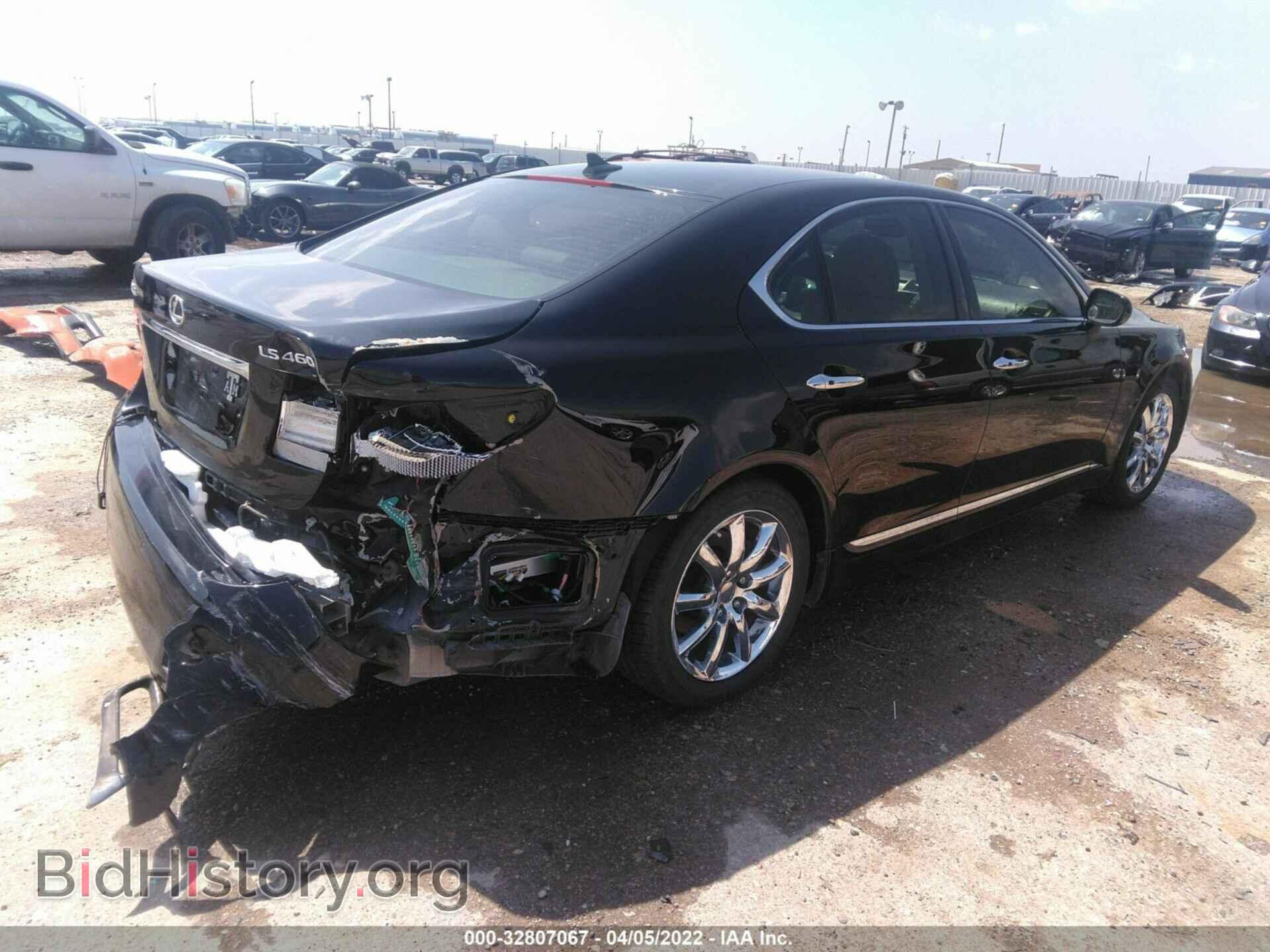 2007 LEXUS LS 460 - VIN: JTHBL46FX75012929 - Photo 4