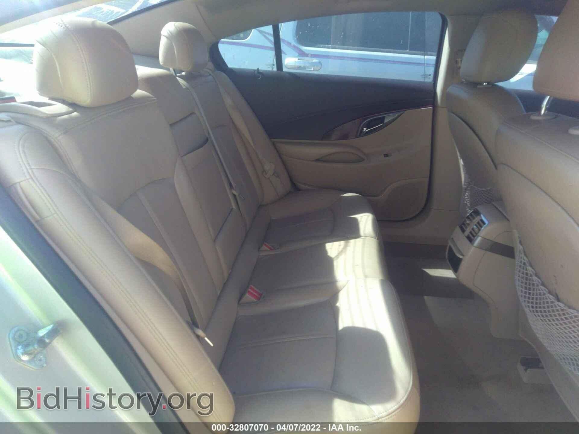 2012 BUICK LACROSSE - VIN: 1G4GD5E39CF300944 - Фото 8