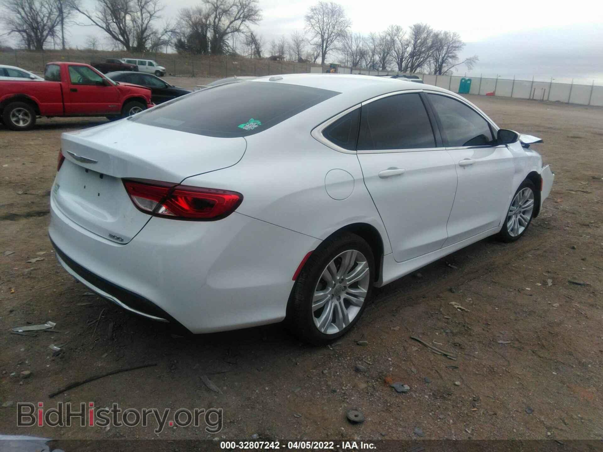 2015 CHRYSLER 200 - VIN: 1C3CCCAB8FN555087 - Фото 4