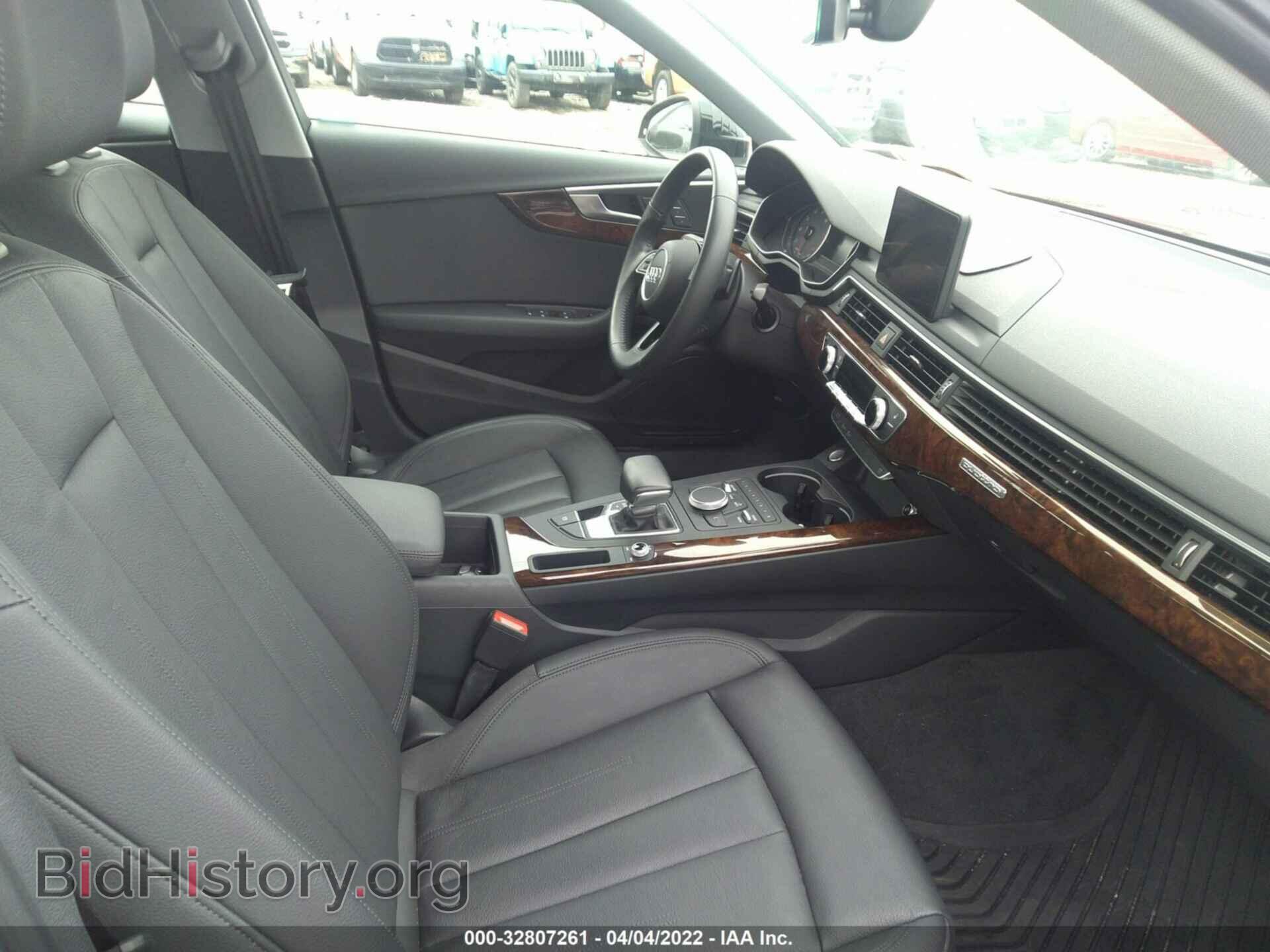 2019 AUDI A4 - VIN: WAUDNAF45KN017799 - Фото 5