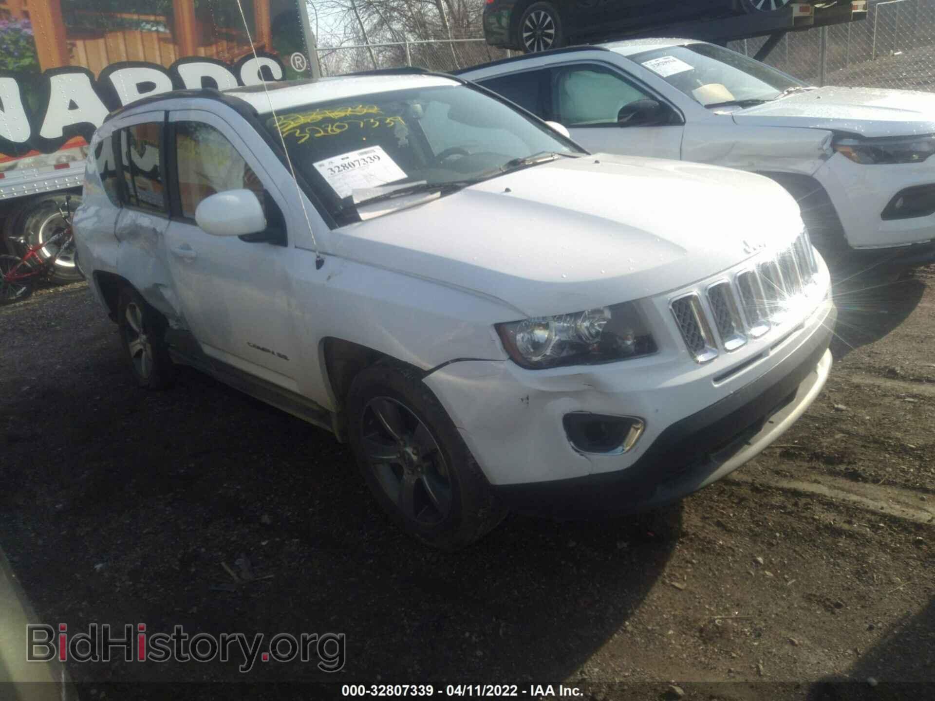Фотография 1C4NJDEB4GD802641 - JEEP COMPASS 2016