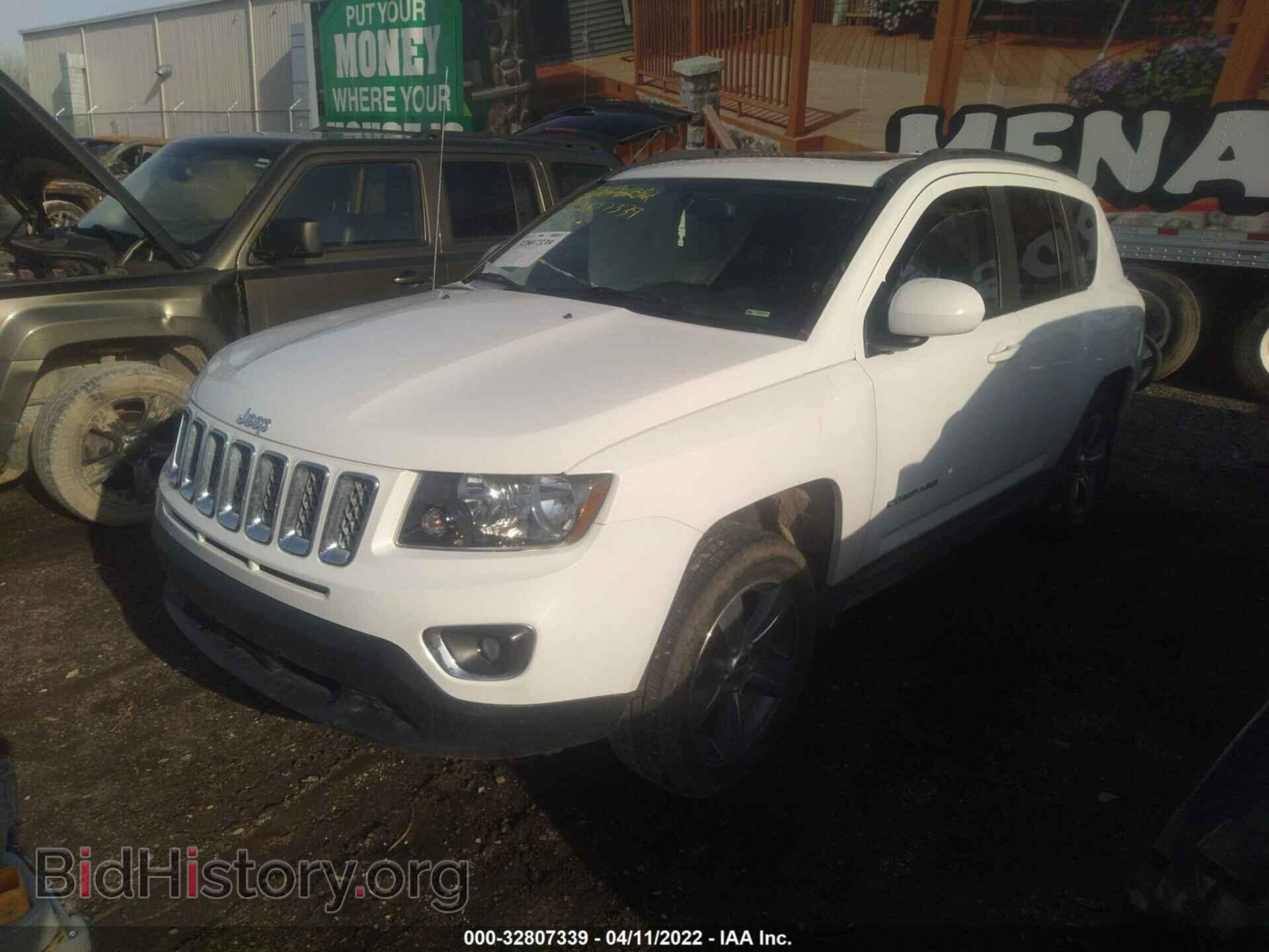 2016 JEEP COMPASS - VIN: 1C4NJDEB4GD802641 - Фото 2