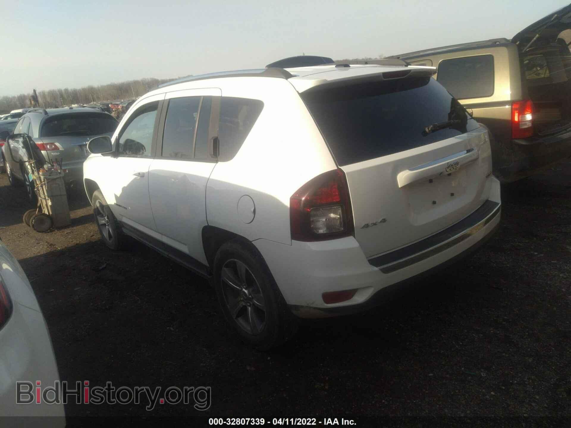2016 JEEP COMPASS - VIN: 1C4NJDEB4GD802641 - Фото 3