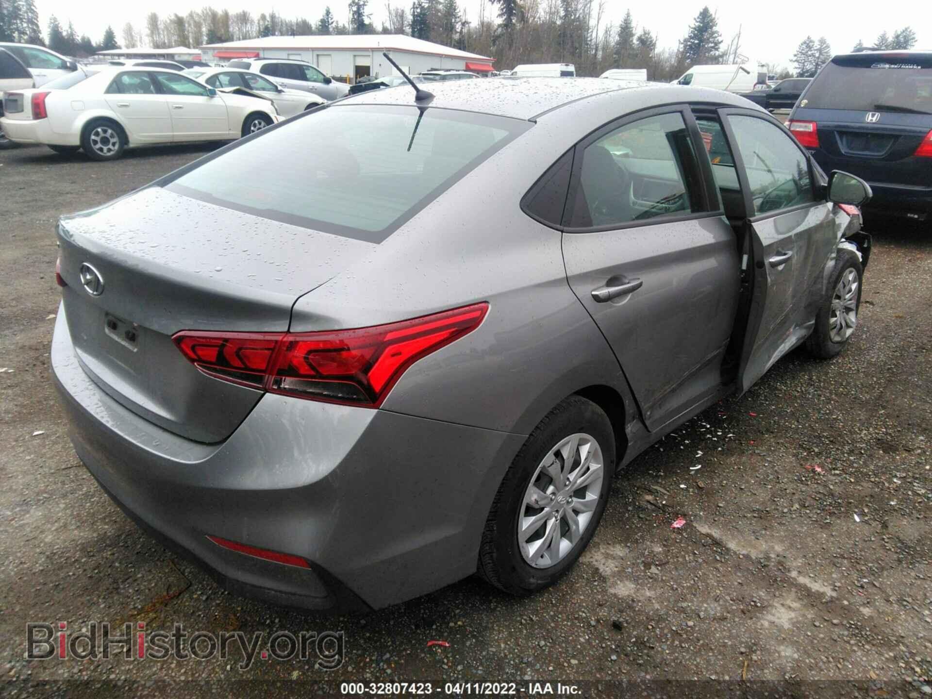2021 HYUNDAI ACCENT - VIN: 3KPC24A67ME139511 - Фото 4