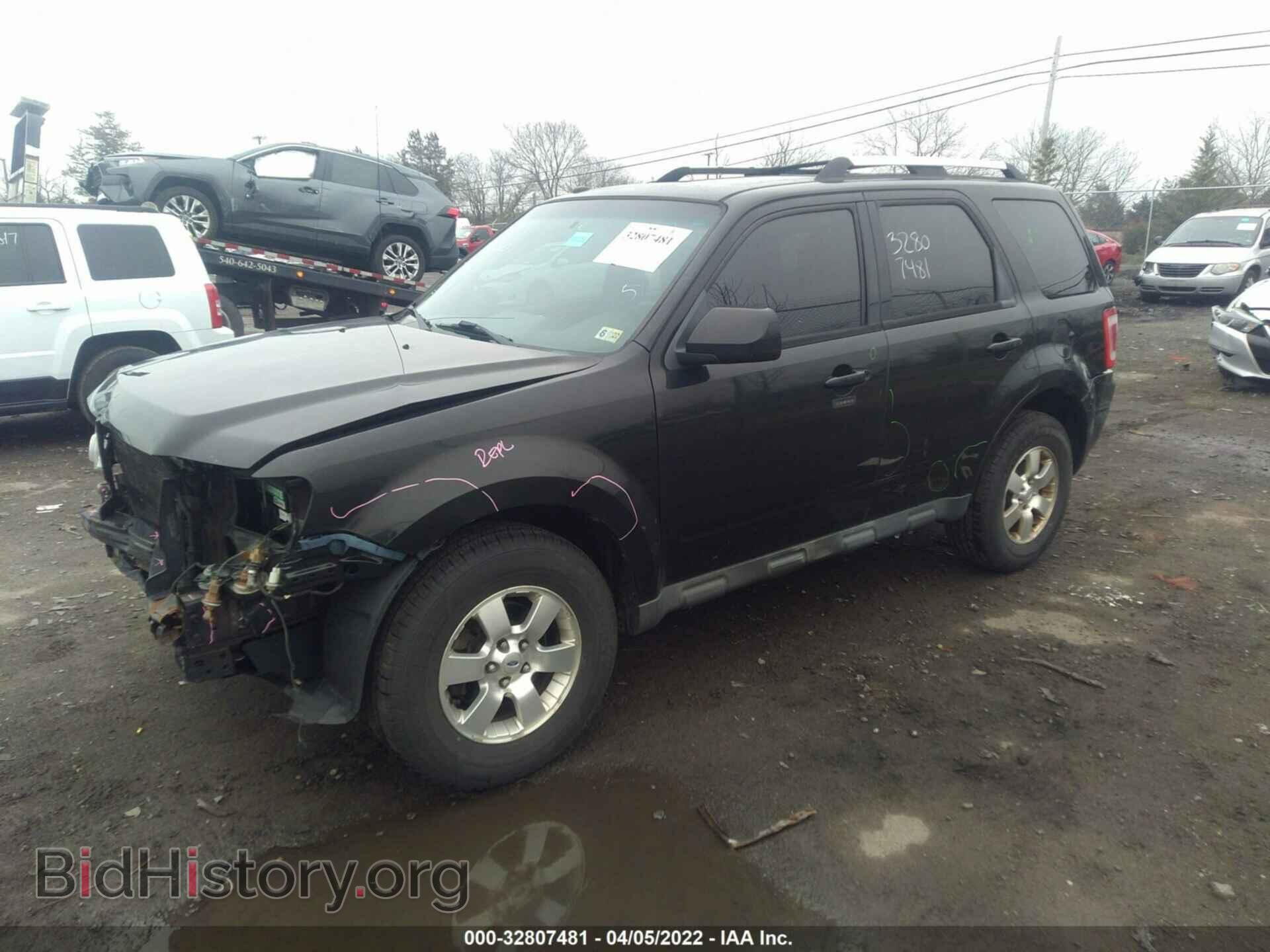 2011 FORD ESCAPE - VIN: 1FMCU9EG2BKB95145 - Фото 2