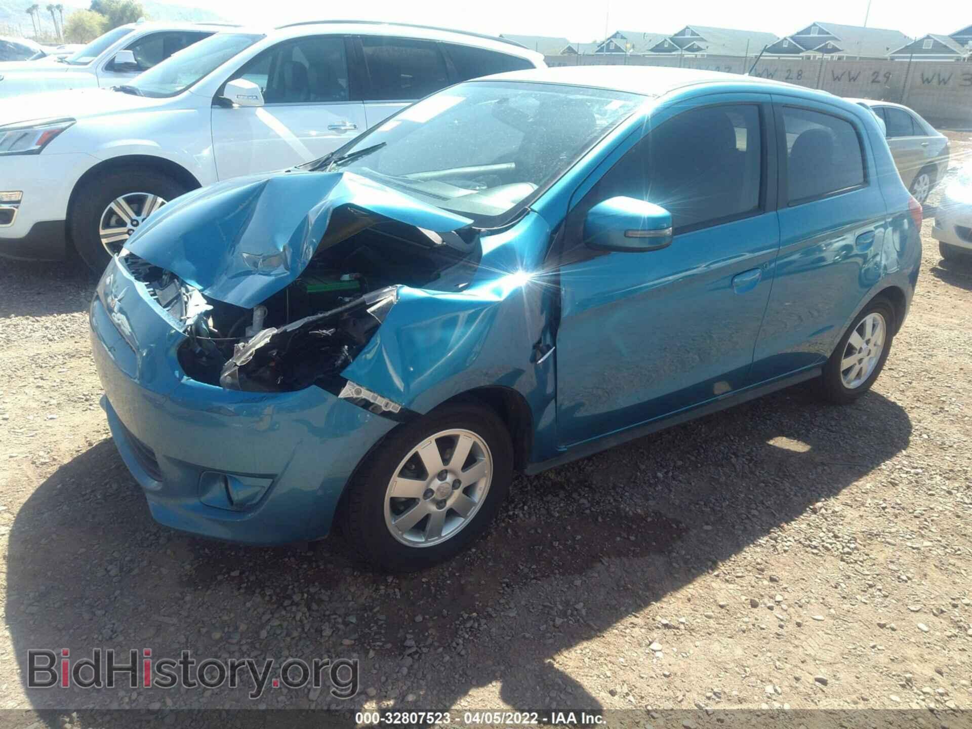 2015 MITSUBISHI MIRAGE - VIN: ML32A4HJ5FH047287 - Фото 2