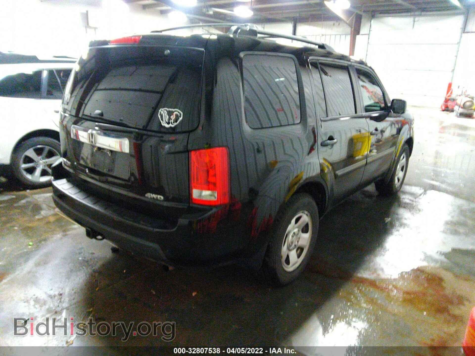 2009 HONDA PILOT - VIN: 5FNYF48279B055462 - Фото 4