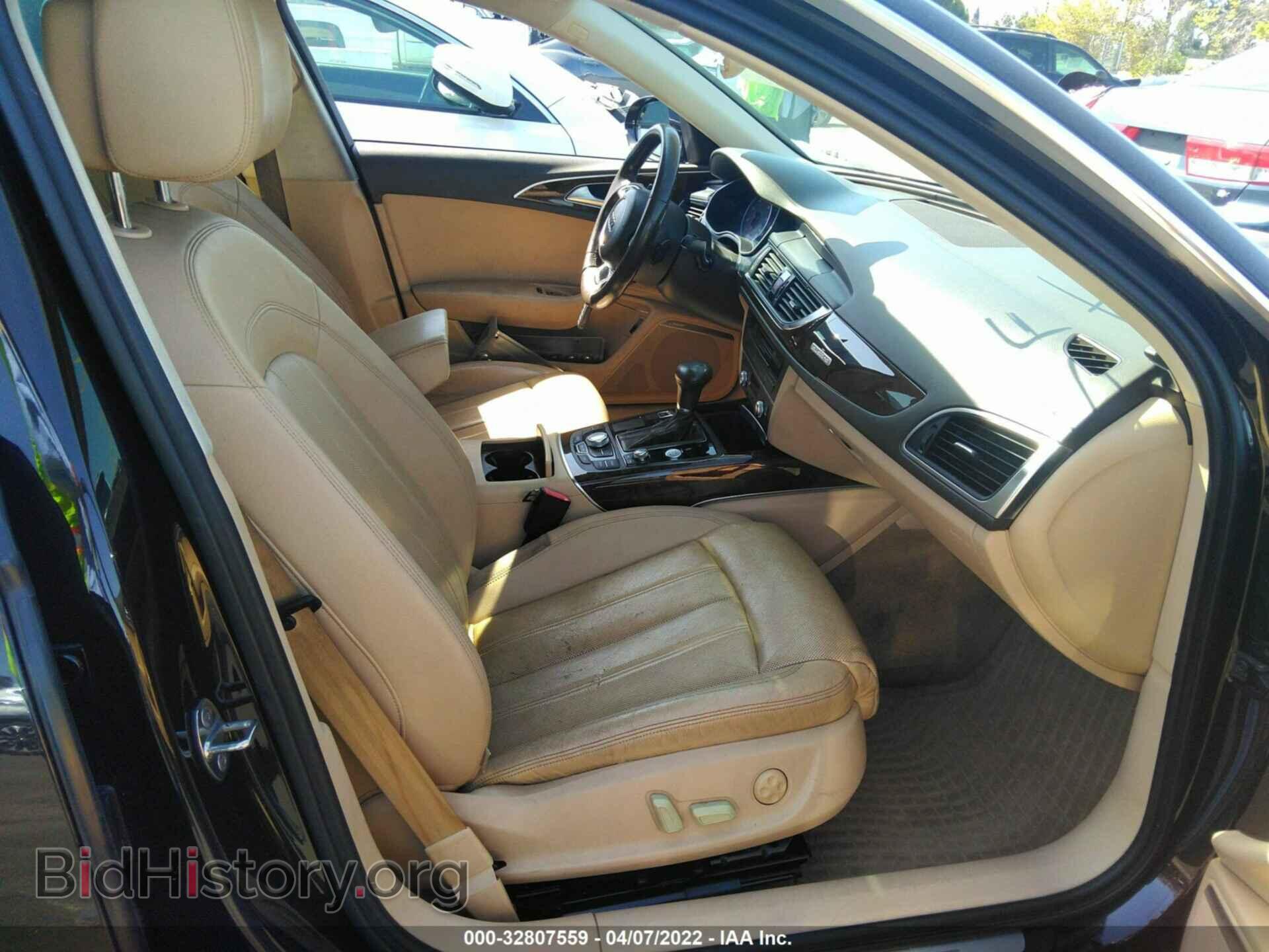 2012 AUDI A6 - VIN: WAUHGAFC6CN166842 - Фото 5