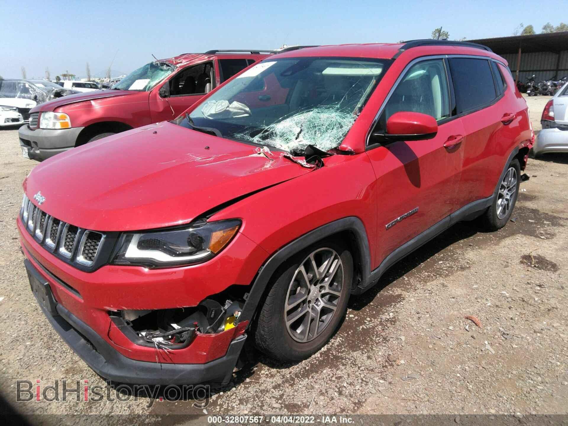2017 JEEP COMPASS - VIN: 3C4NJCBB7HT669206 - Фото 2