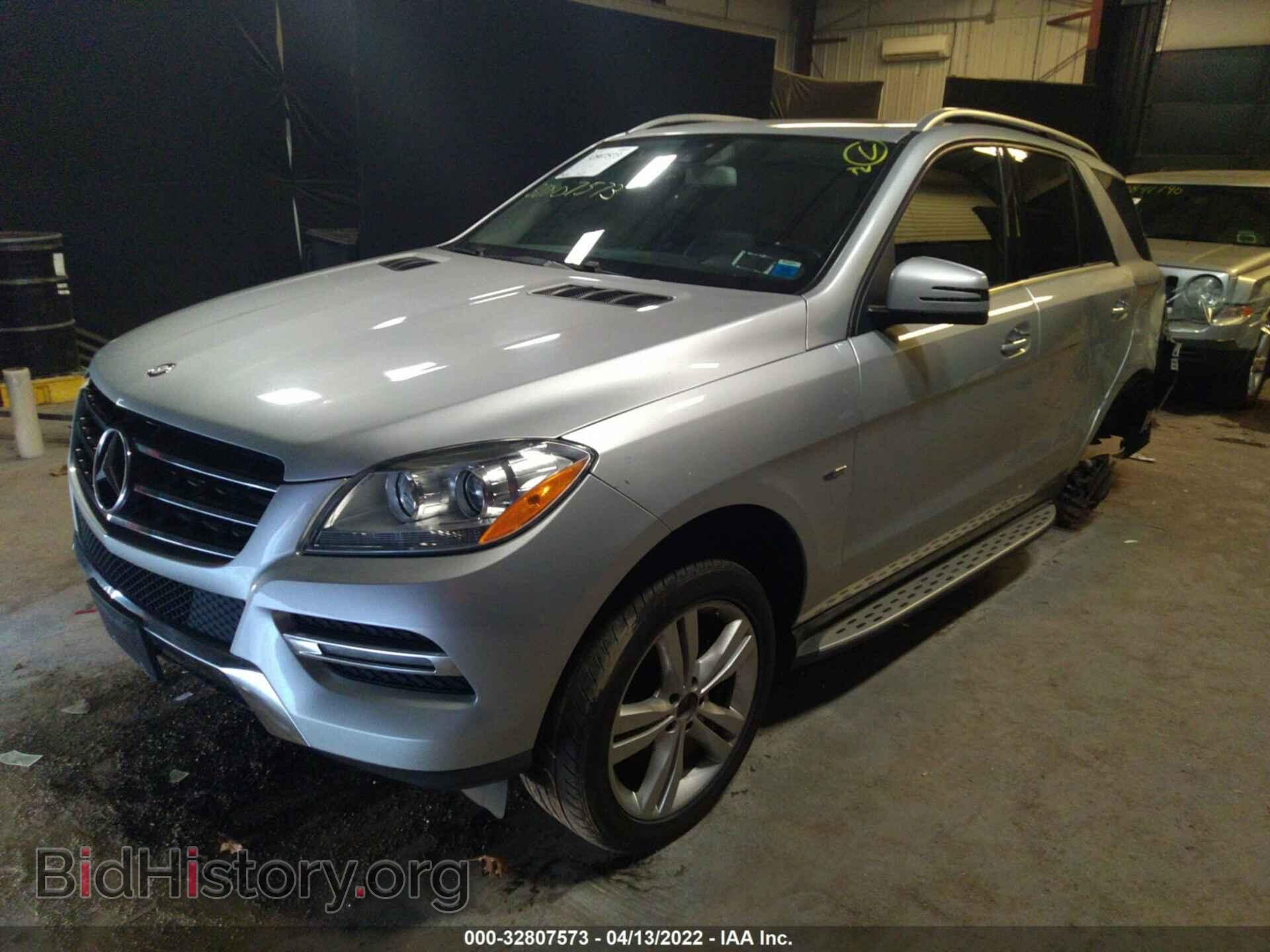 2012 MERCEDES-BENZ M-CLASS - VIN: 4JGDA2EBXCA097609 - Фото 2