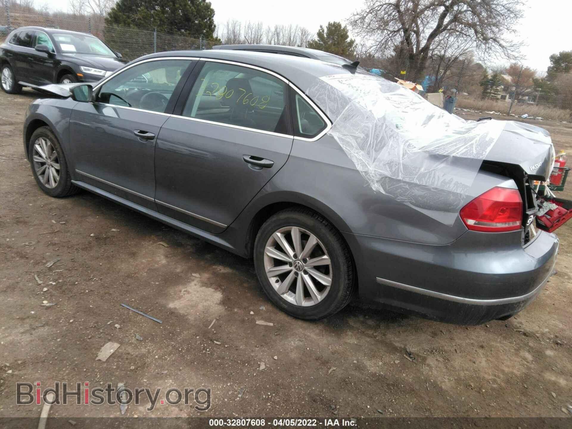 2013 VOLKSWAGEN PASSAT - VIN: 1VWCH7A32DC047572 - Фото 3