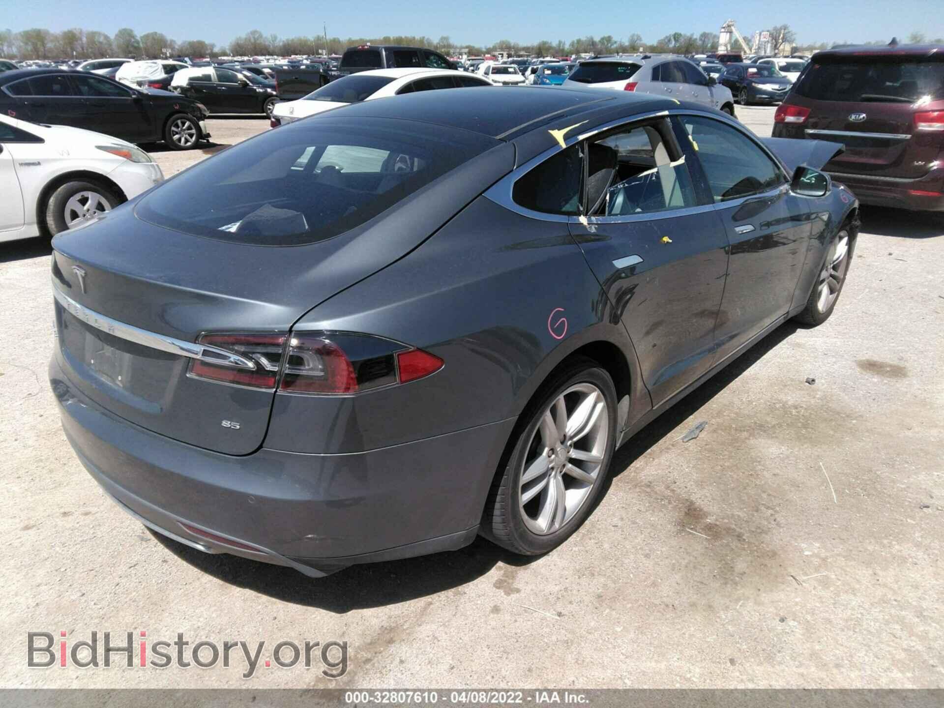 2014 TESLA MODEL S - VIN: 5YJSA1H11EFP40450 - Photo 4