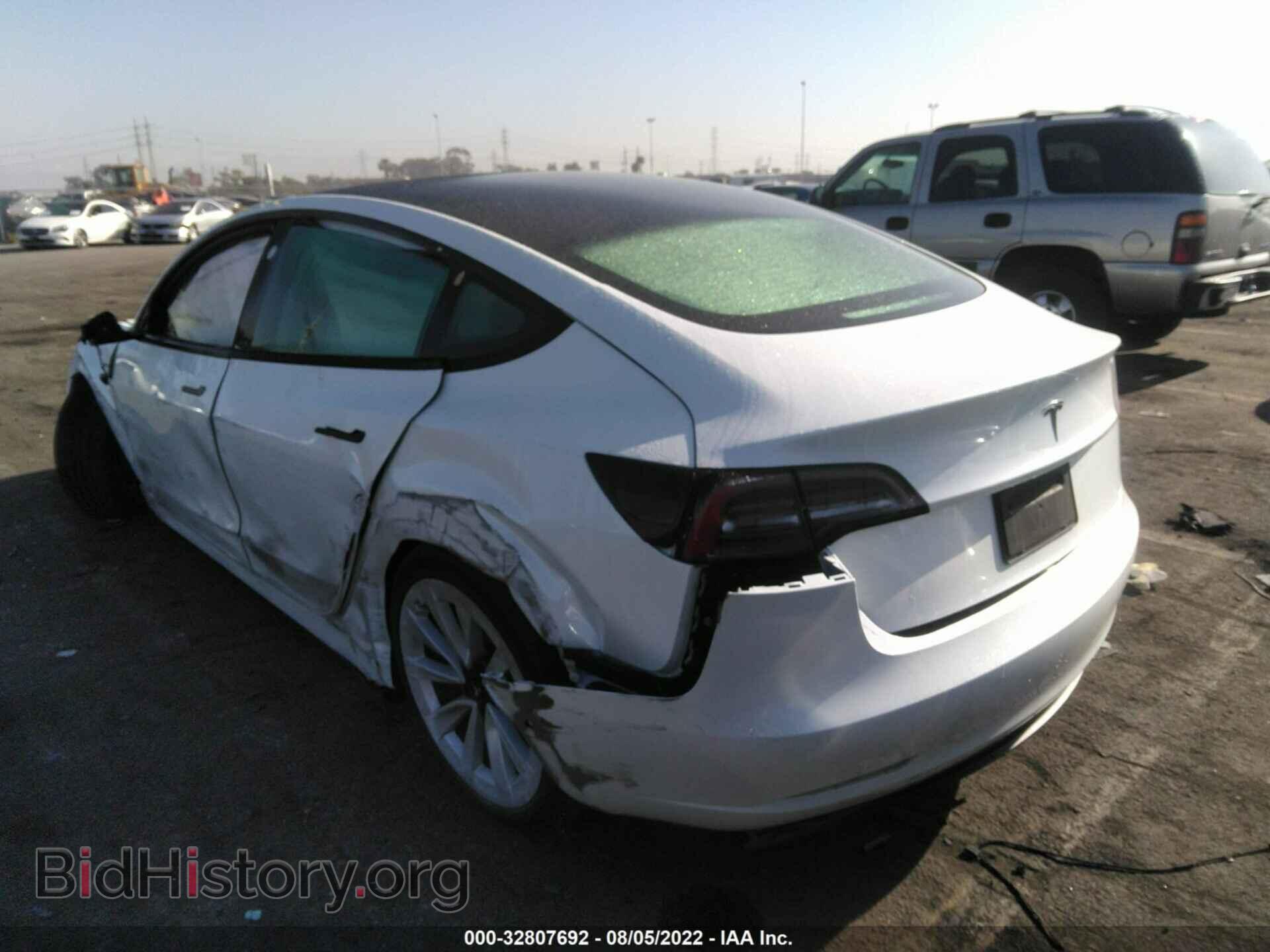 2021 TESLA MODEL 3 - VIN: 5YJ3E1EA4MF028736 - Photo 3