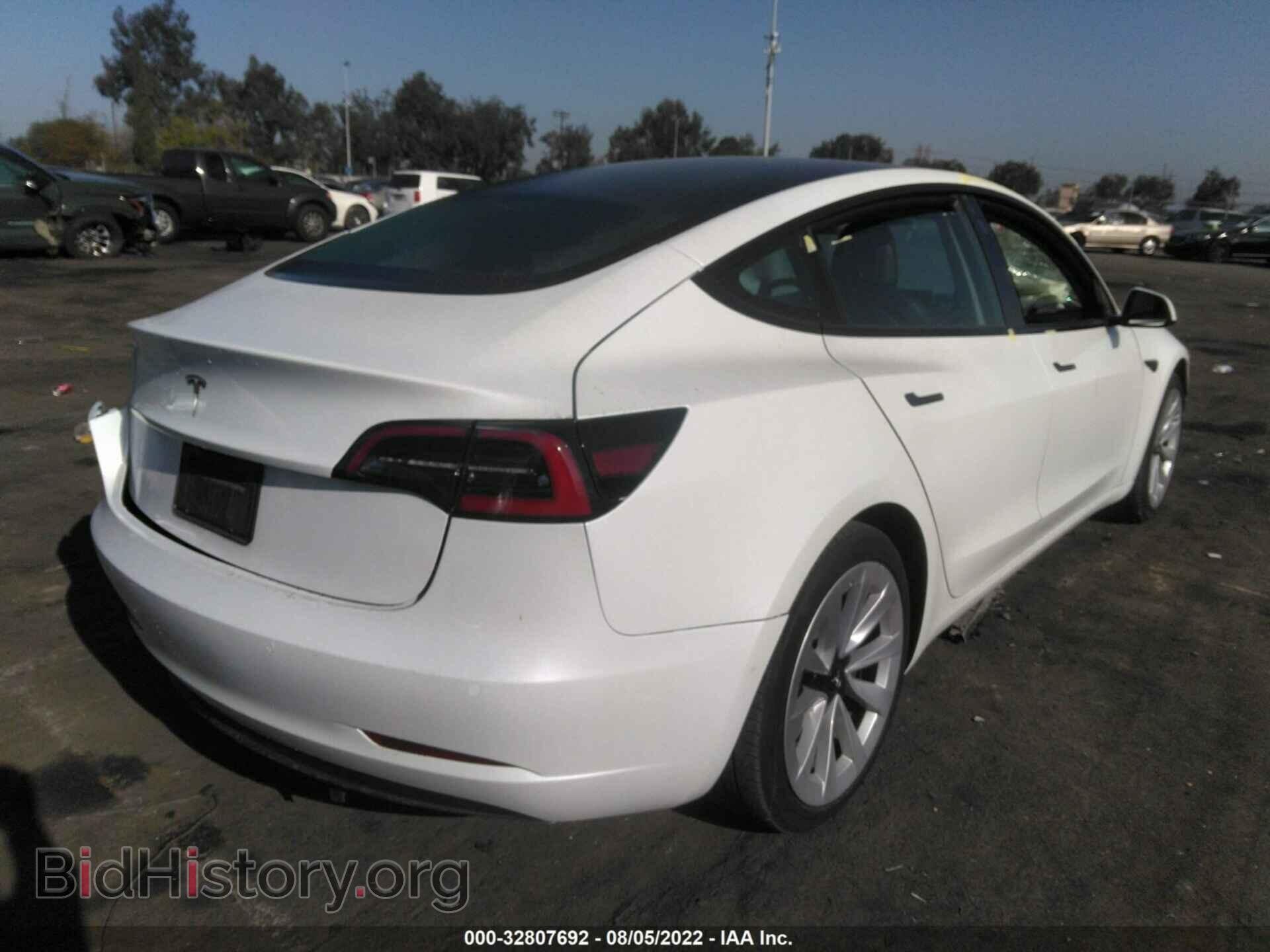 2021 TESLA MODEL 3 - VIN: 5YJ3E1EA4MF028736 - Photo 4