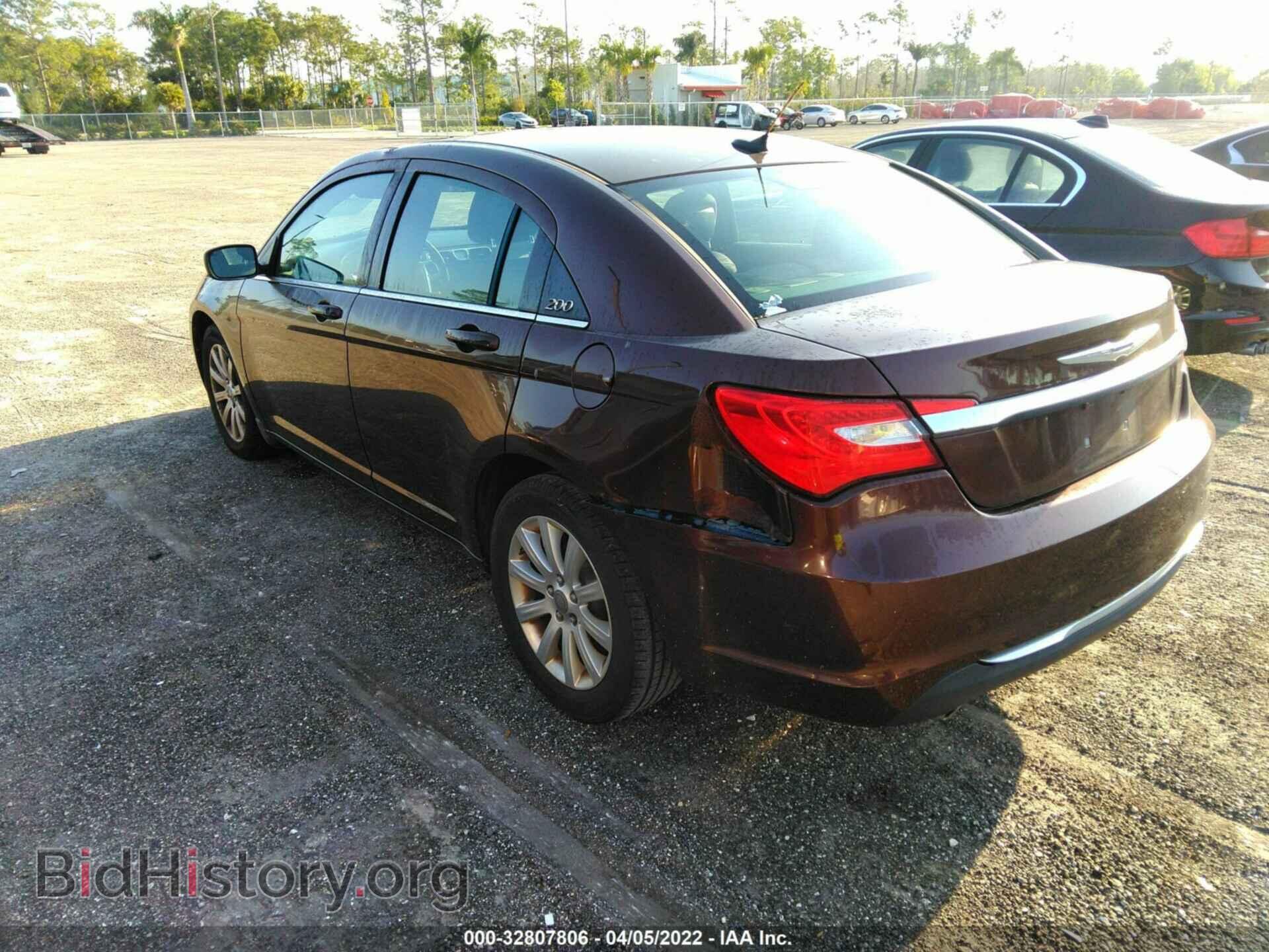 2013 CHRYSLER 200 - VIN: 1C3CCBBG9DN678267 - Фото 3
