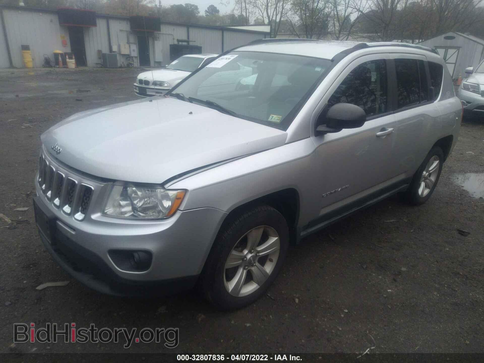 2012 JEEP COMPASS - VIN: 1C4NJCBB3CD626741 - Фото 2