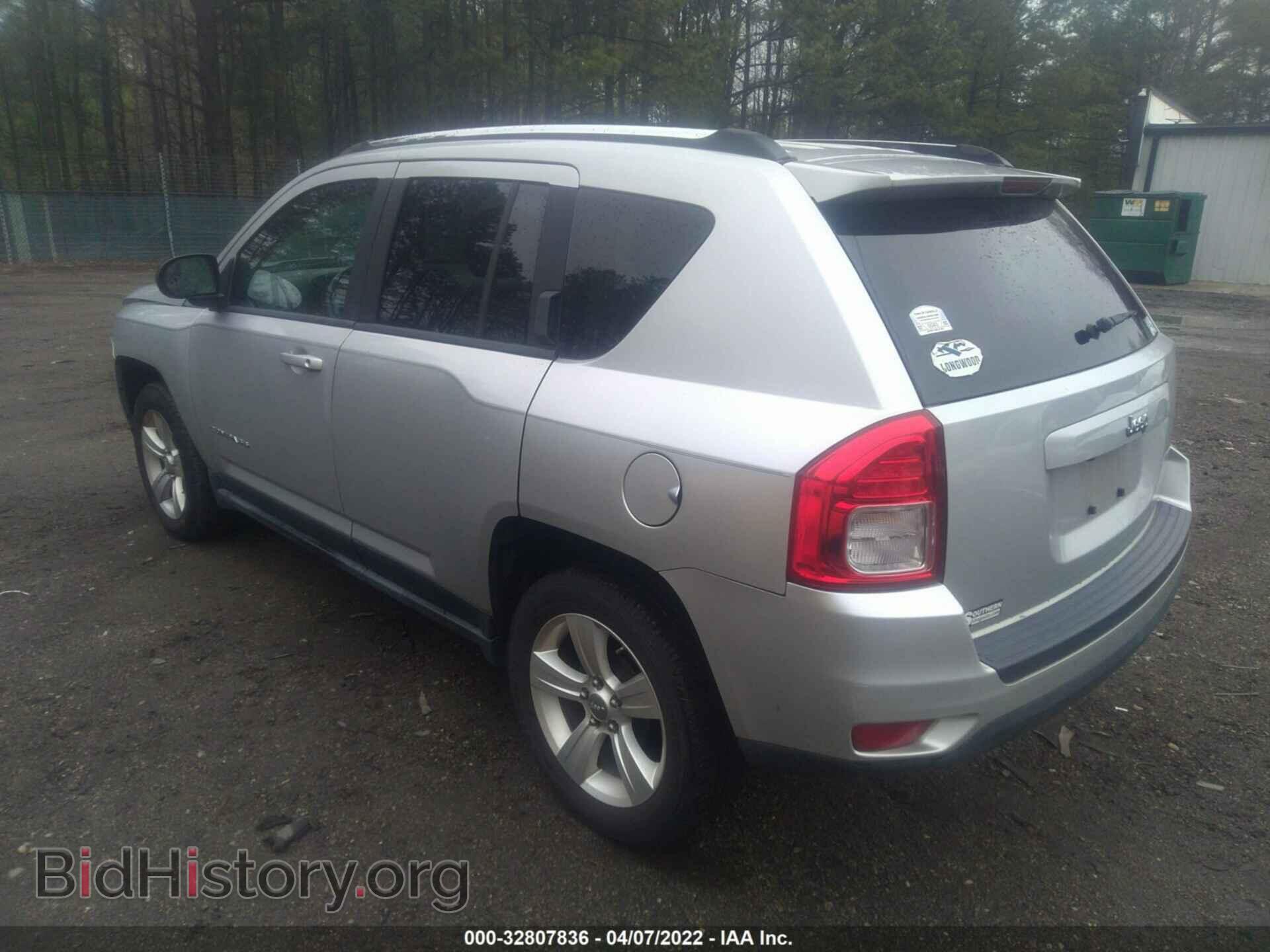 2012 JEEP COMPASS - VIN: 1C4NJCBB3CD626741 - Фото 3