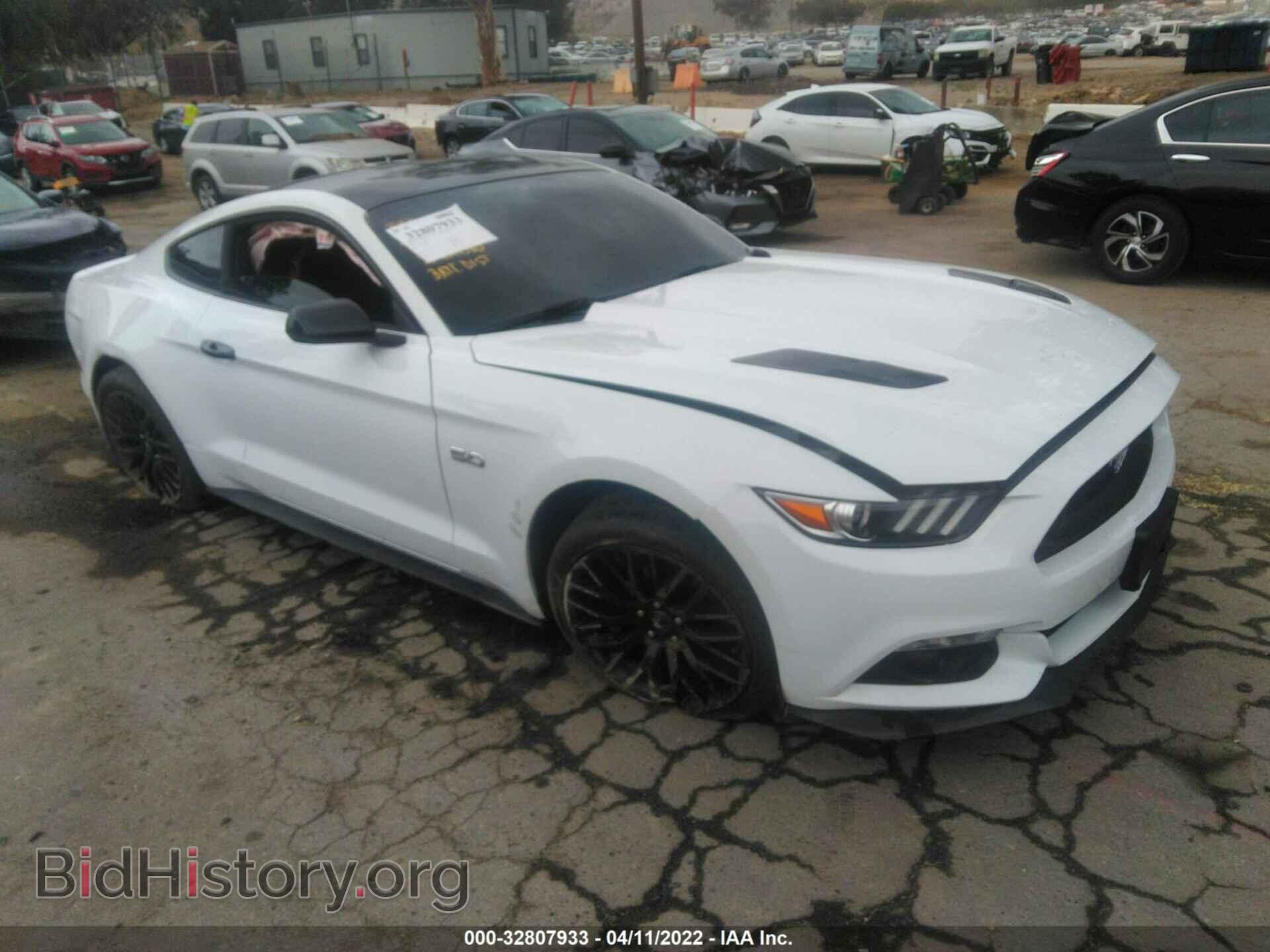 Photo 1FA6P8CF5G5212139 - FORD MUSTANG 2016