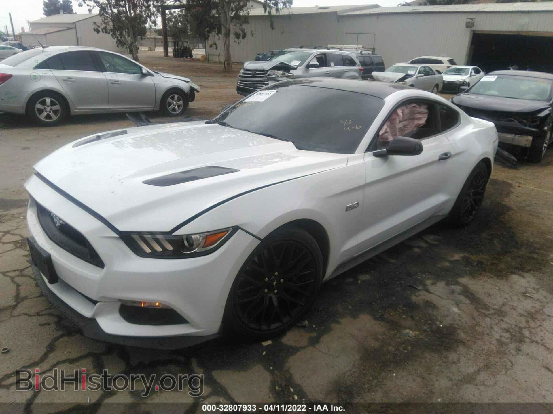 2016 FORD MUSTANG - VIN: 1FA6P8CF5G5212139 - Фото 2