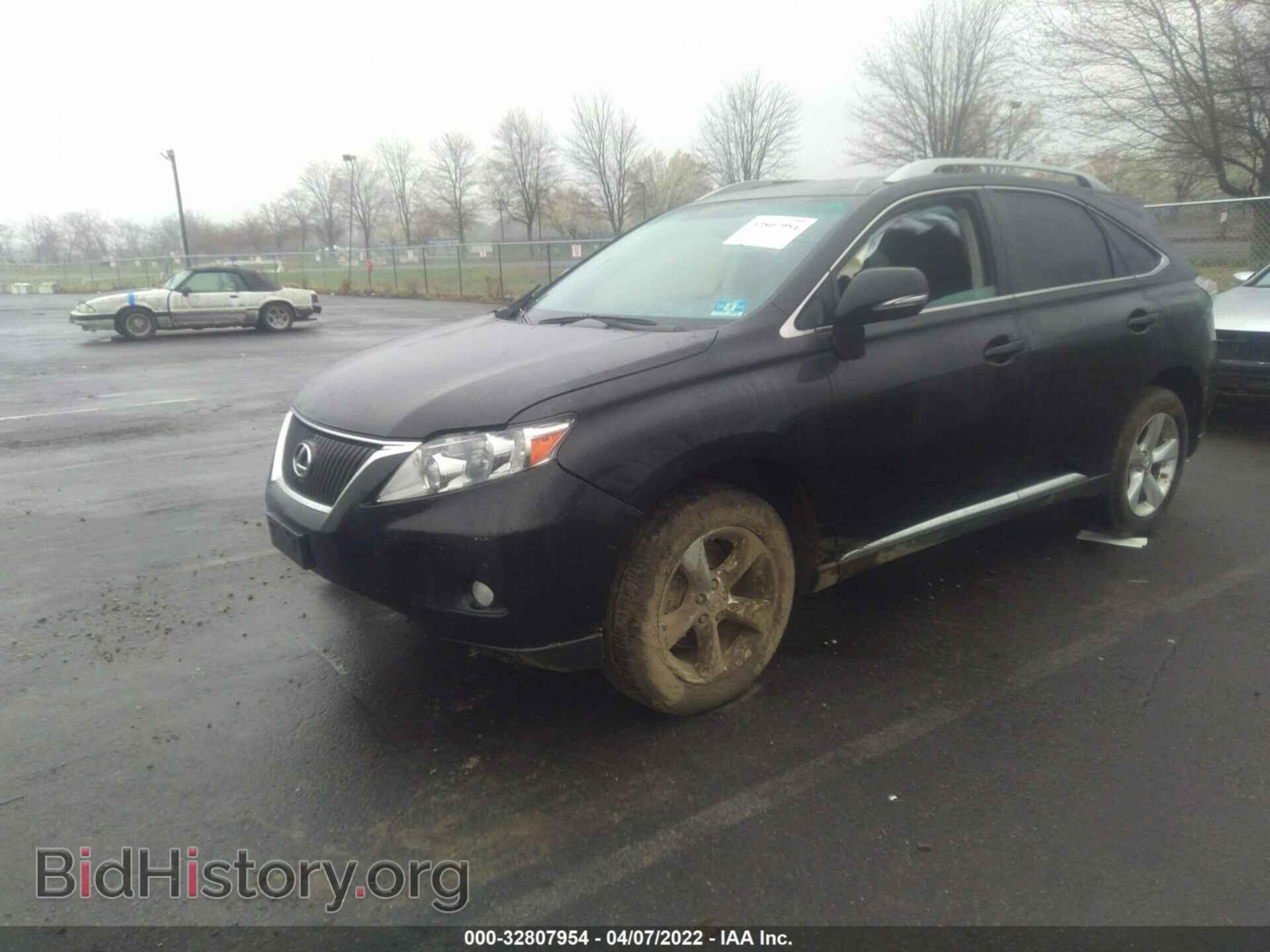 2011 LEXUS RX 350 - VIN: 2T2BK1BA5BC101411 - Фото 2