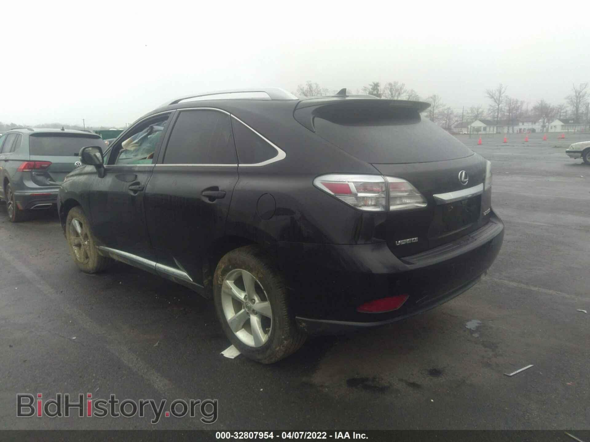 2011 LEXUS RX 350 - VIN: 2T2BK1BA5BC101411 - Фото 3