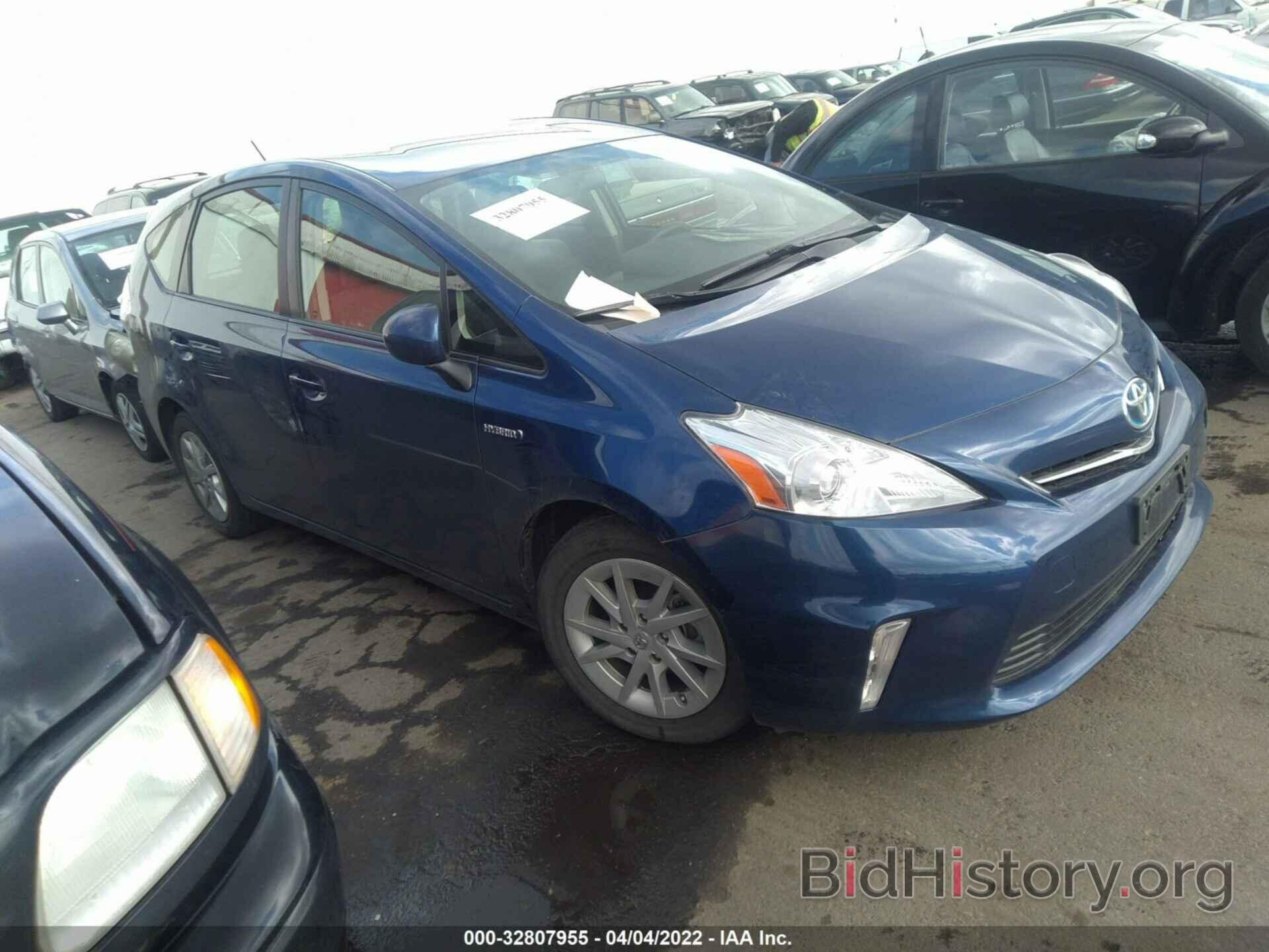 Photo JTDZN3EU1E3330791 - TOYOTA PRIUS V 2014