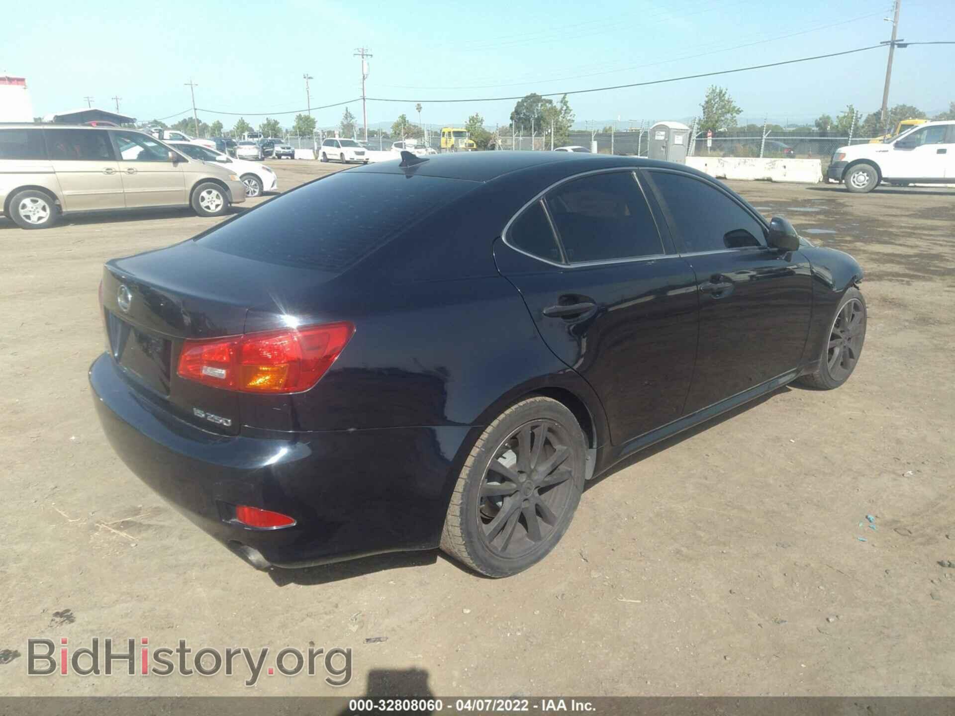 2007 LEXUS IS 250 - VIN: JTHBK262272043467 - Фото 4