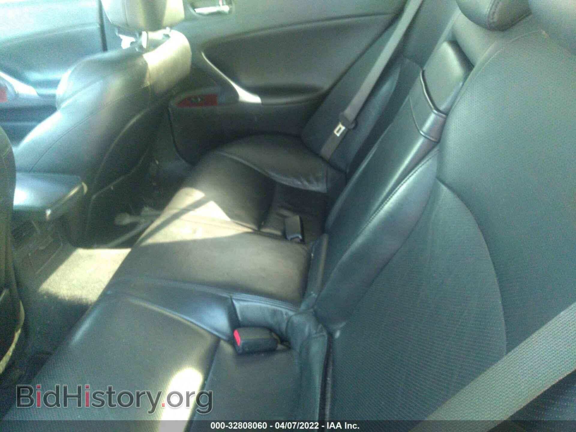 2007 LEXUS IS 250 - VIN: JTHBK262272043467 - Фото 8