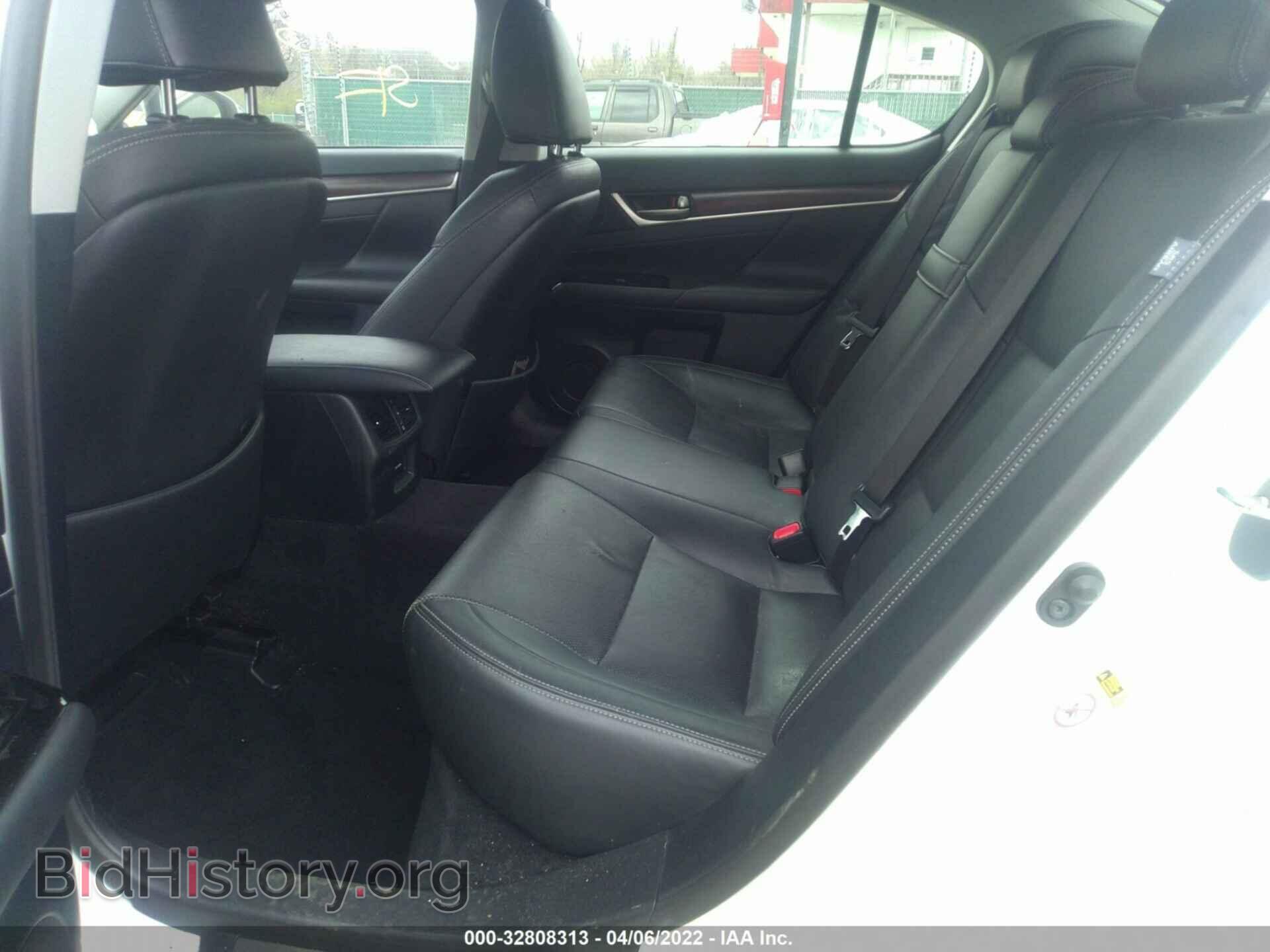 2013 LEXUS GS 350 - VIN: JTHCE1BL6D5003987 - Фото 8