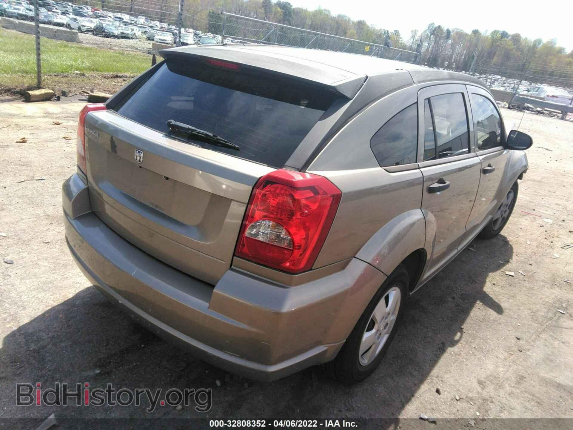 2007 DODGE CALIBER - VIN: 1B3HB28B17D314839 - Фото 4